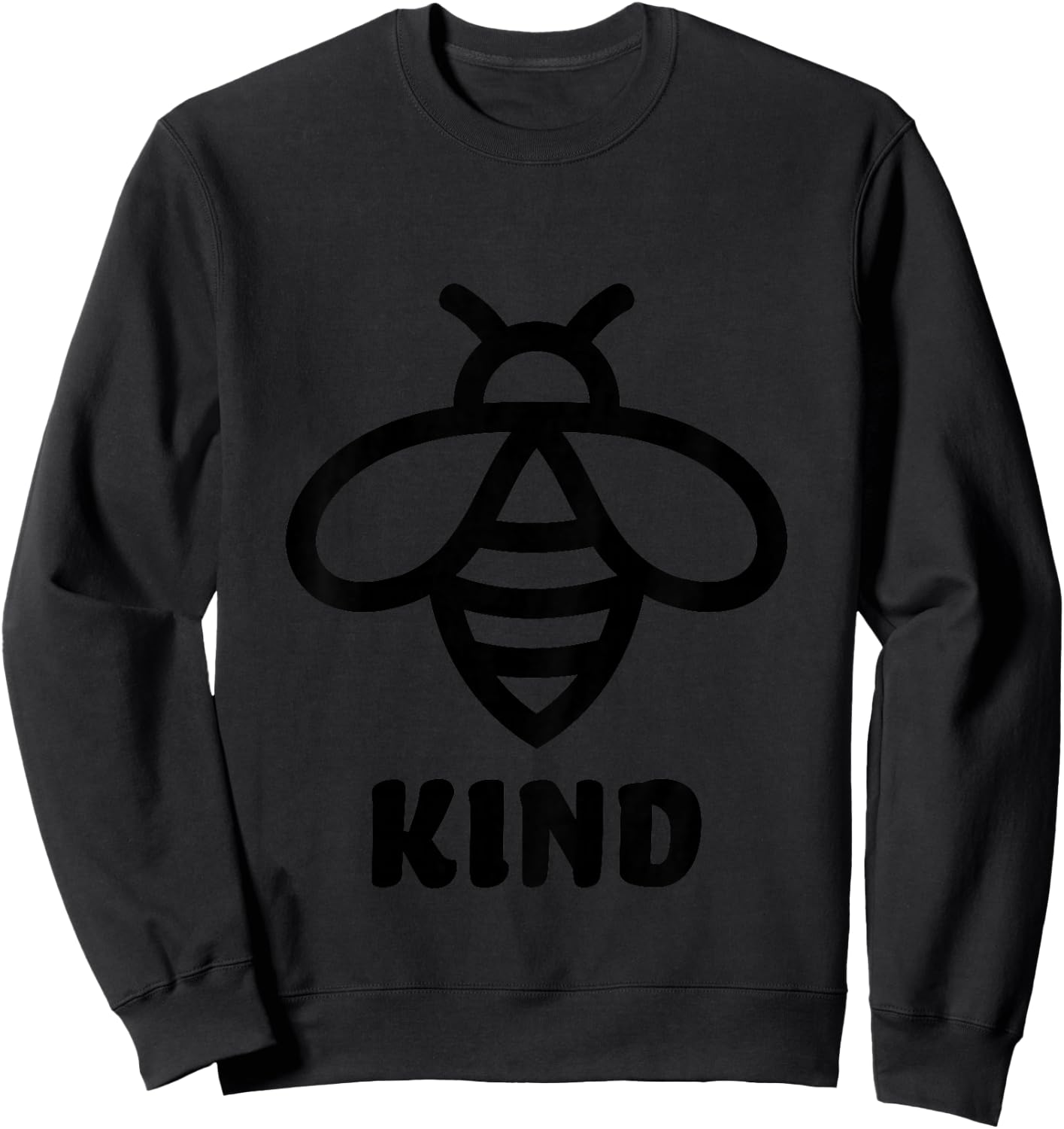 Bee Keeper Girls Honey Bee Shirt Boys Bee Kind Sweatshirt - Sweatshirt | Black