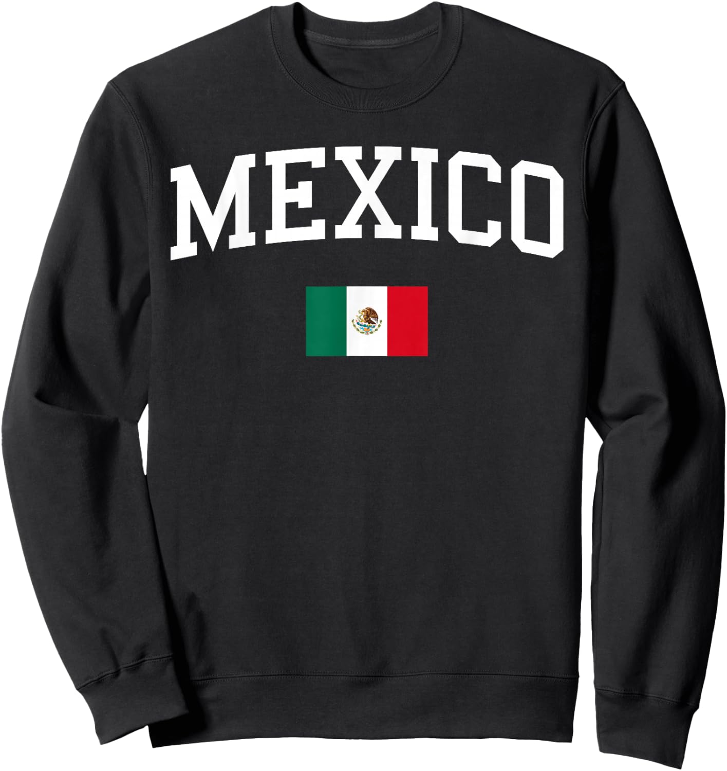 Drapeau Mexicain pour Hommes, Femmes, Enfants Sweatshirt - Sweatshirt | Black