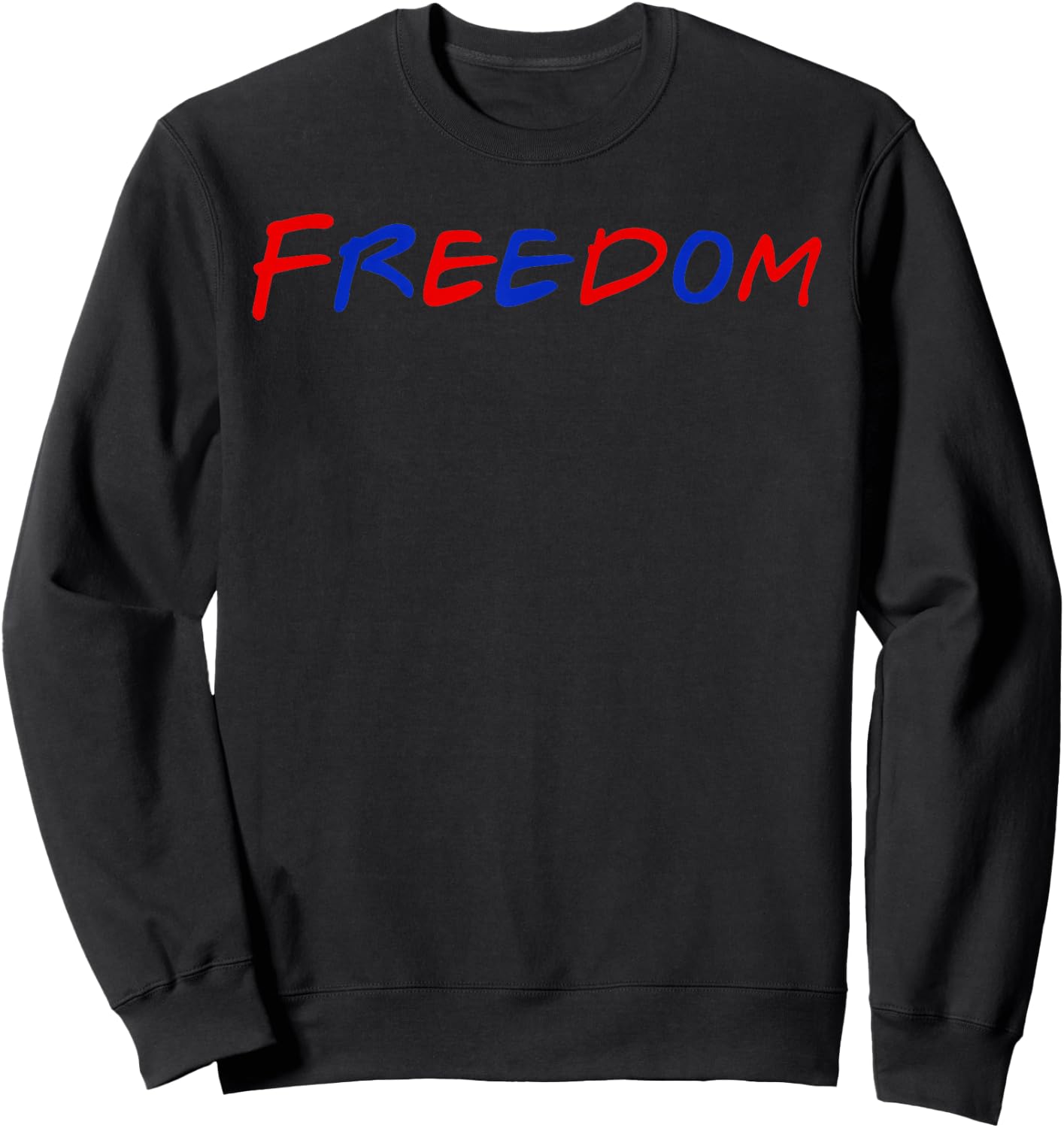 I Love The Taste of Freedom - Couples Matching 4th of July Sweatshirt - Sweatshirt | Black
