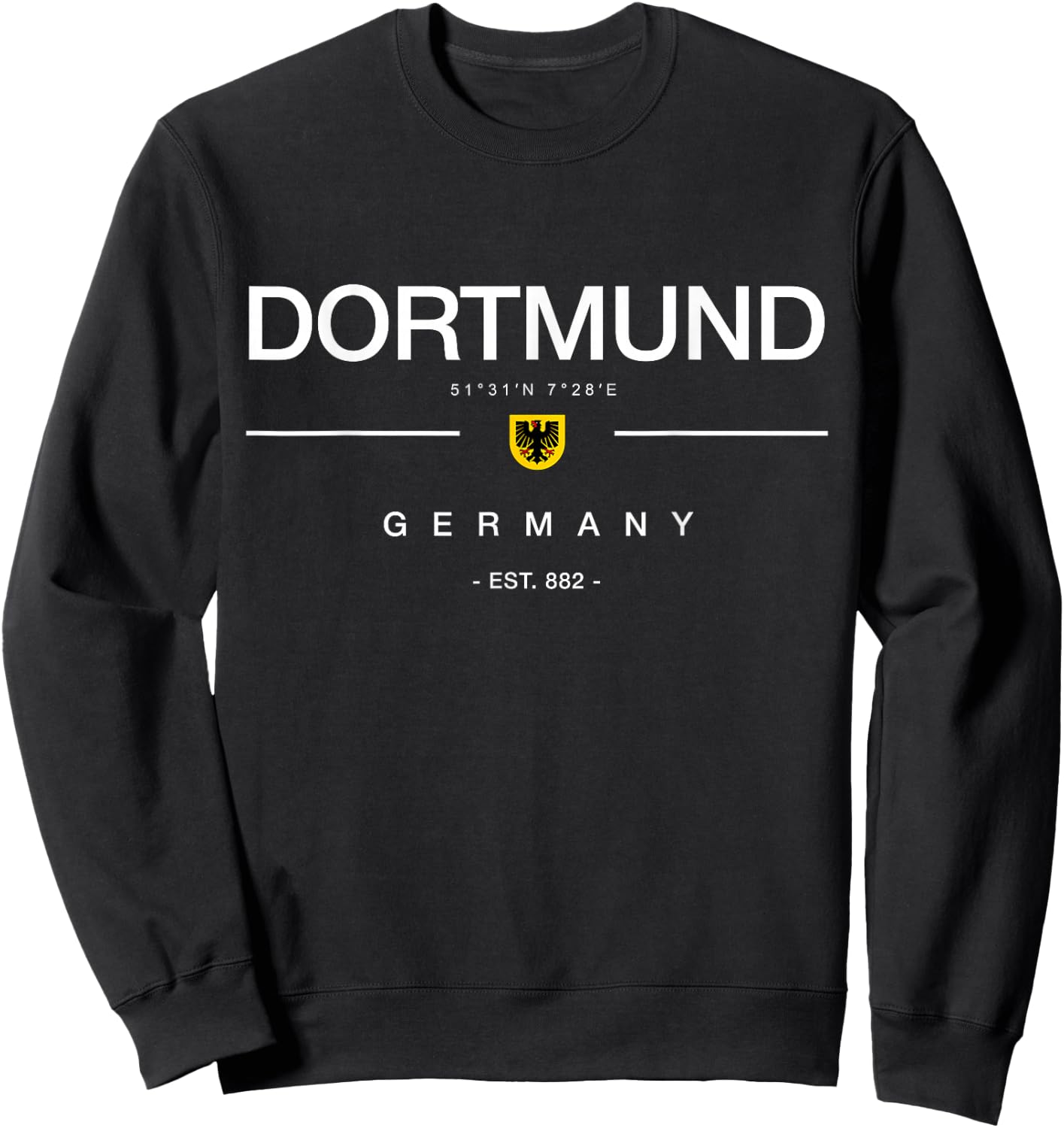 Dortmund Germany Dortmund Germany Sweatshirt - Sweatshirt | Black