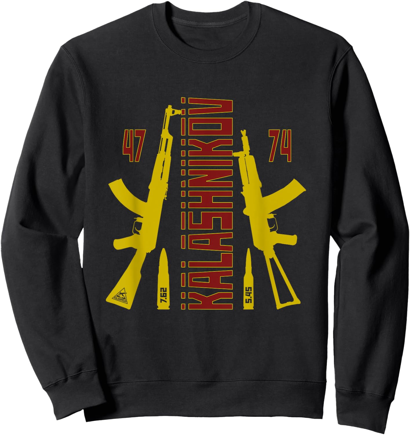 Kalashnikov 7.62 5.45 AK-47 AK-74 Sweatshirt - Sweatshirt | Black