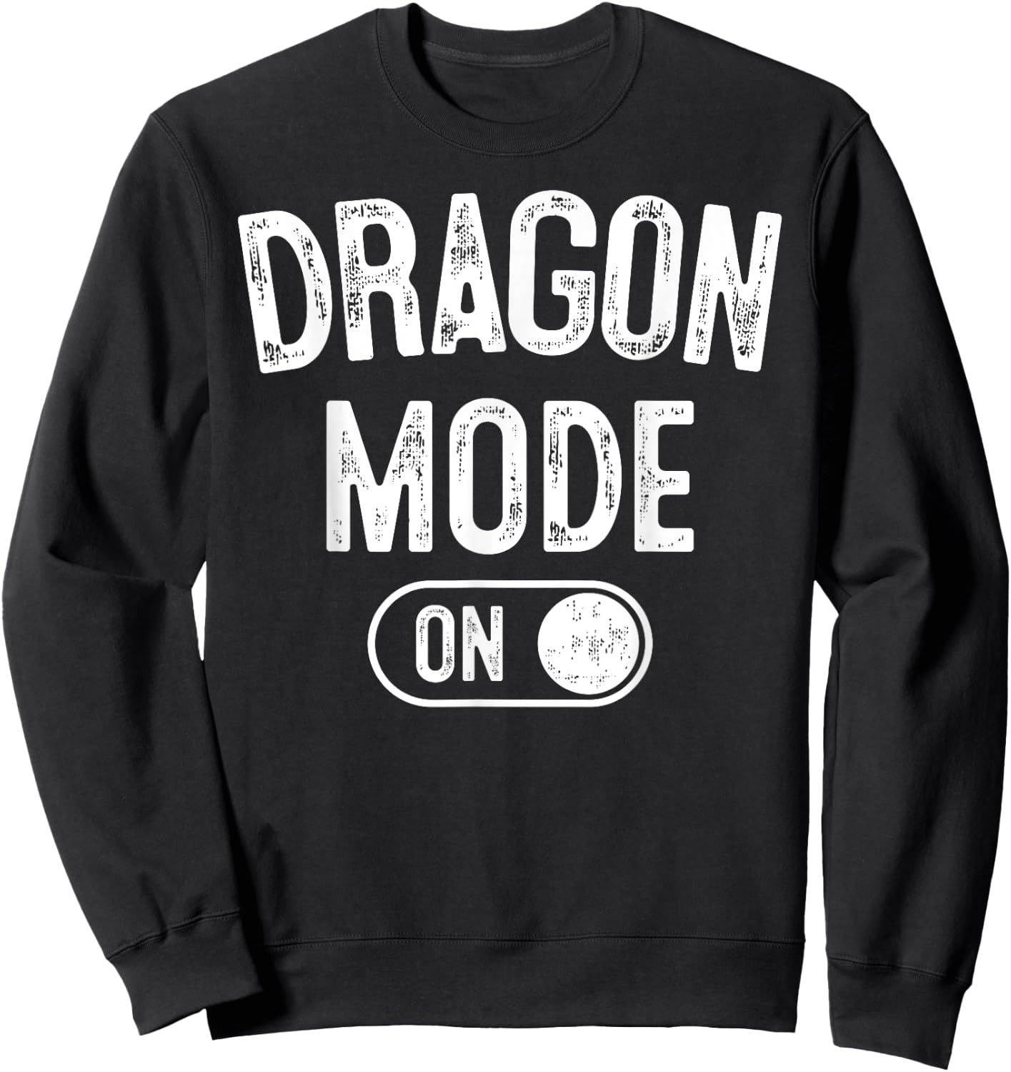 Dragon Mode On Costume Funny Fantasy Gift Cosplayer Sweatshirt - Sweatshirt | Black