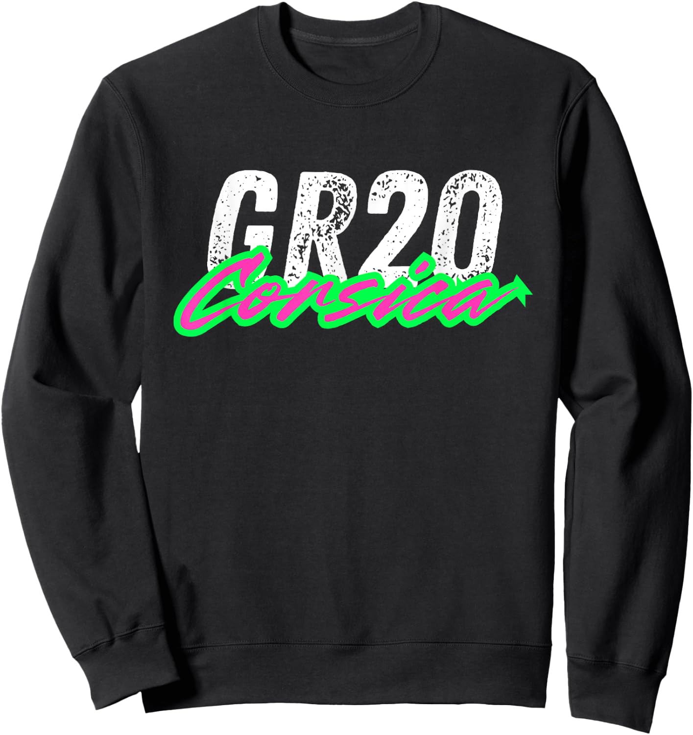 lovers corsica benvenuti in corsica GR20 2A 2B gang Sweatshirt - Sweatshirt | Black