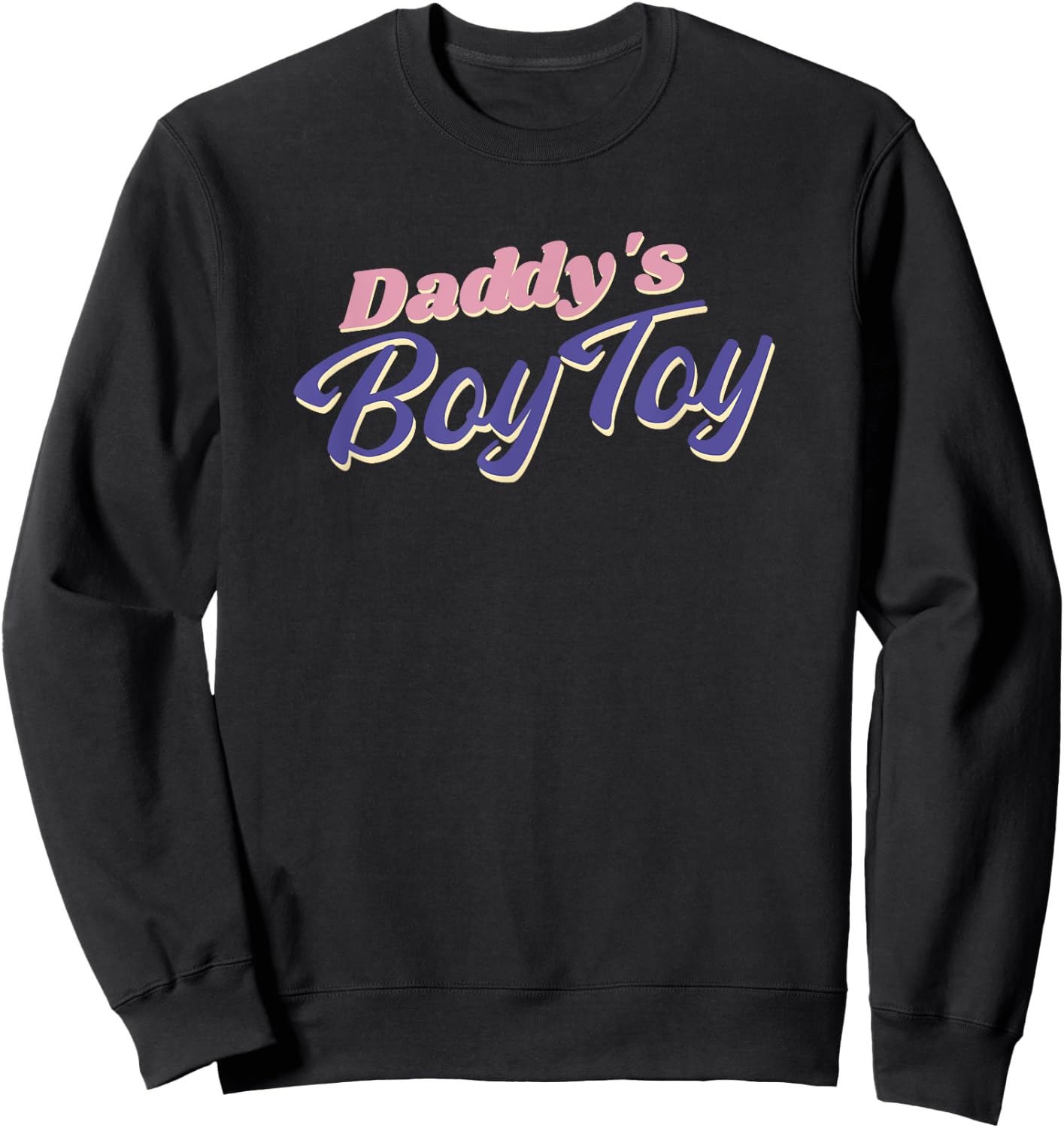 Daddy's Boy Spielzeug - Gay Pride LGBT Rosa Bär Homosexuell Papa Sweatshirt - Sweatshirt | Black