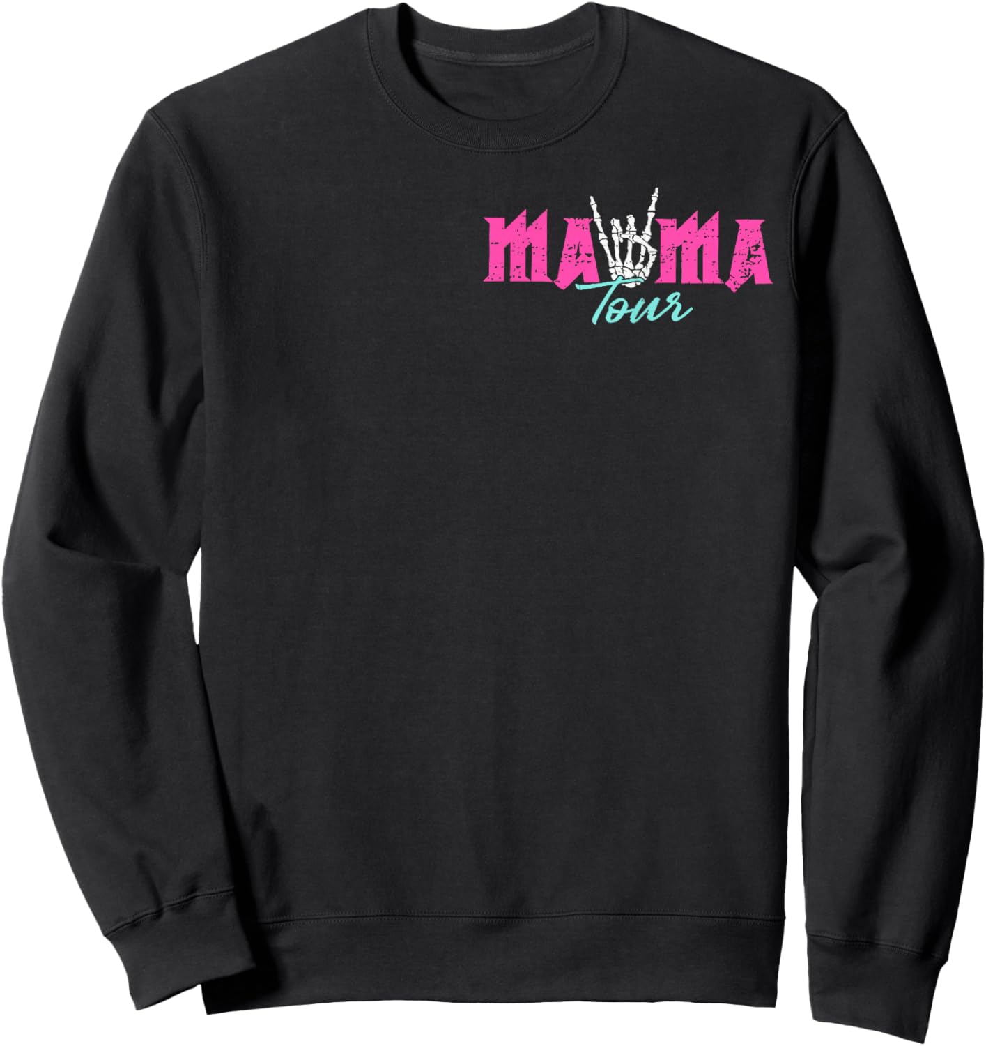 Motherhood Mama tour, Some Days I Rock It, Mama lighting Sweatshirt - Sweatshirt | Black