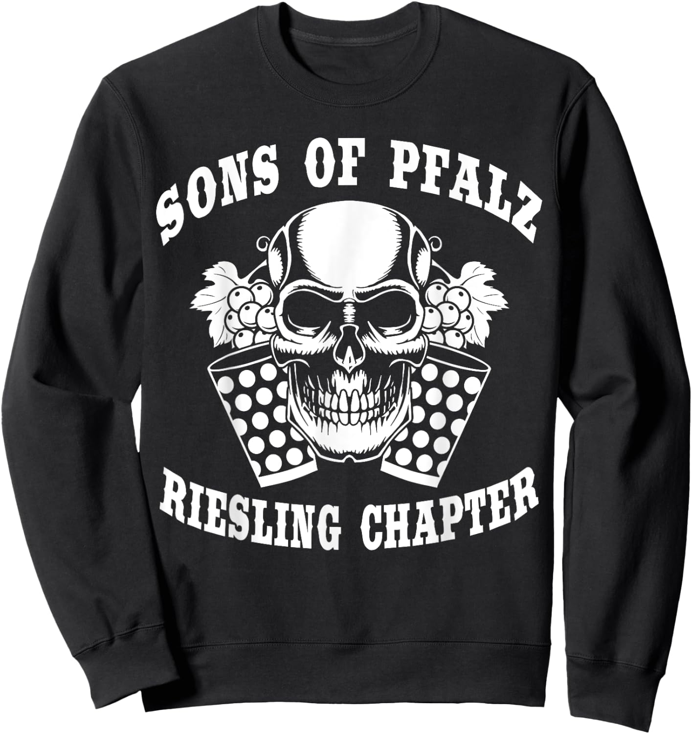 Pfalzkind Pälzer Buwe Dubbebecher Pälzer Bu Sons of Pfalz Sweatshirt - Sweatshirt | Black