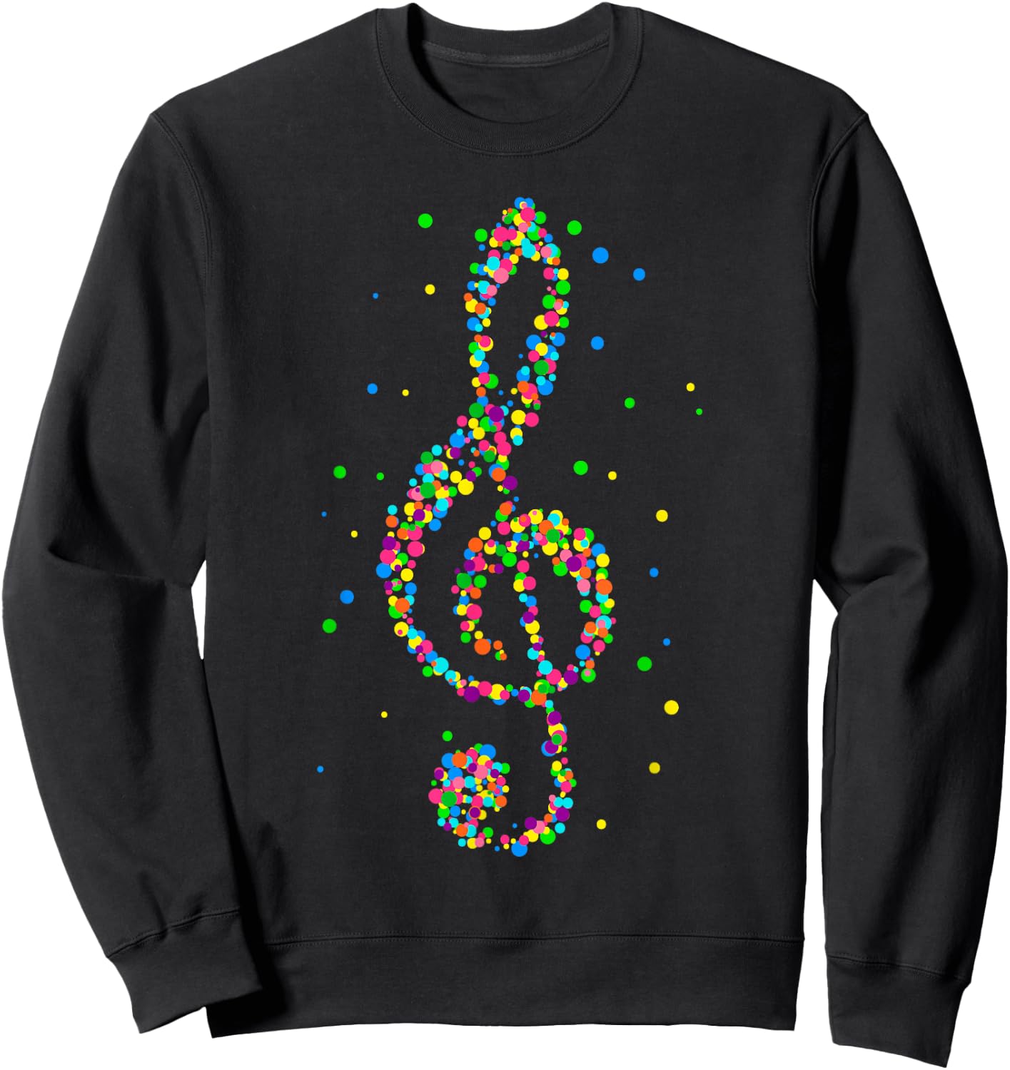 Musician Treble Clef Music Choir , black Sweatshirt - Sweatshirt | Black
