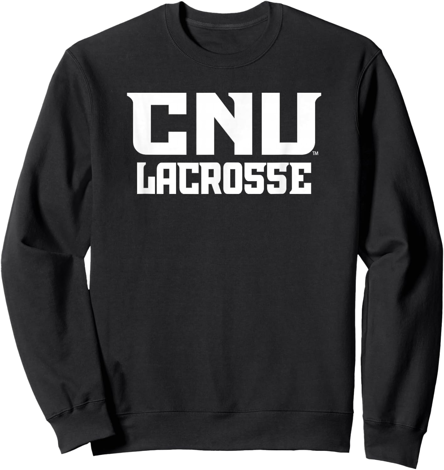 Christopher Newport University Lacrosse CNU Apparel Fans Sweatshirt - Sweatshirt | Black