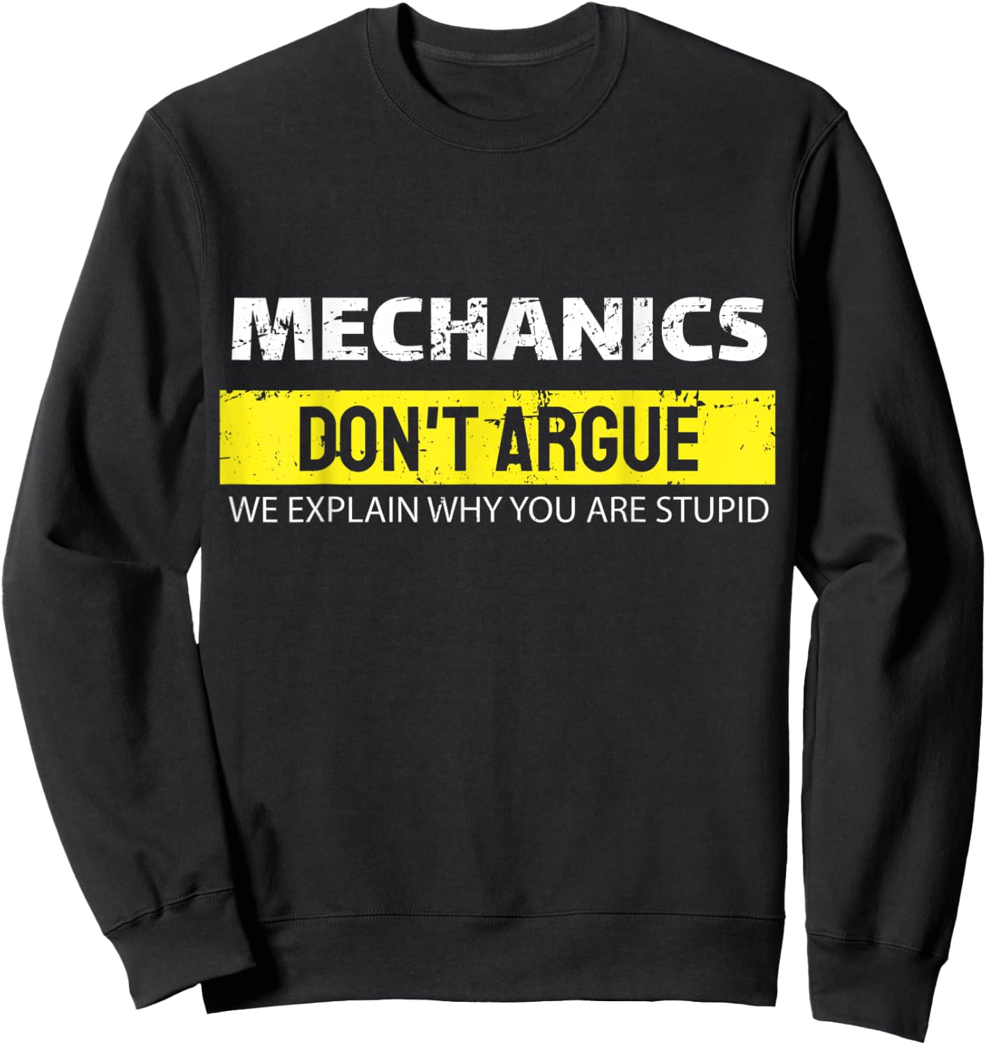 Mechanic Car Guy Mechanics DIY Handyman Garage Repair Shop Sweatshirt - Sweatshirt | Black
