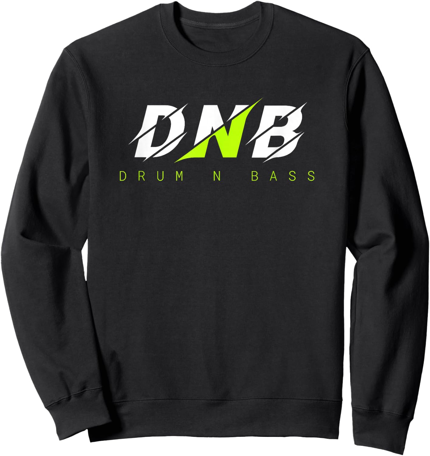 Drum and Bass Techno Festival Drum n Bass Sweatshirt - Sweatshirt | Black