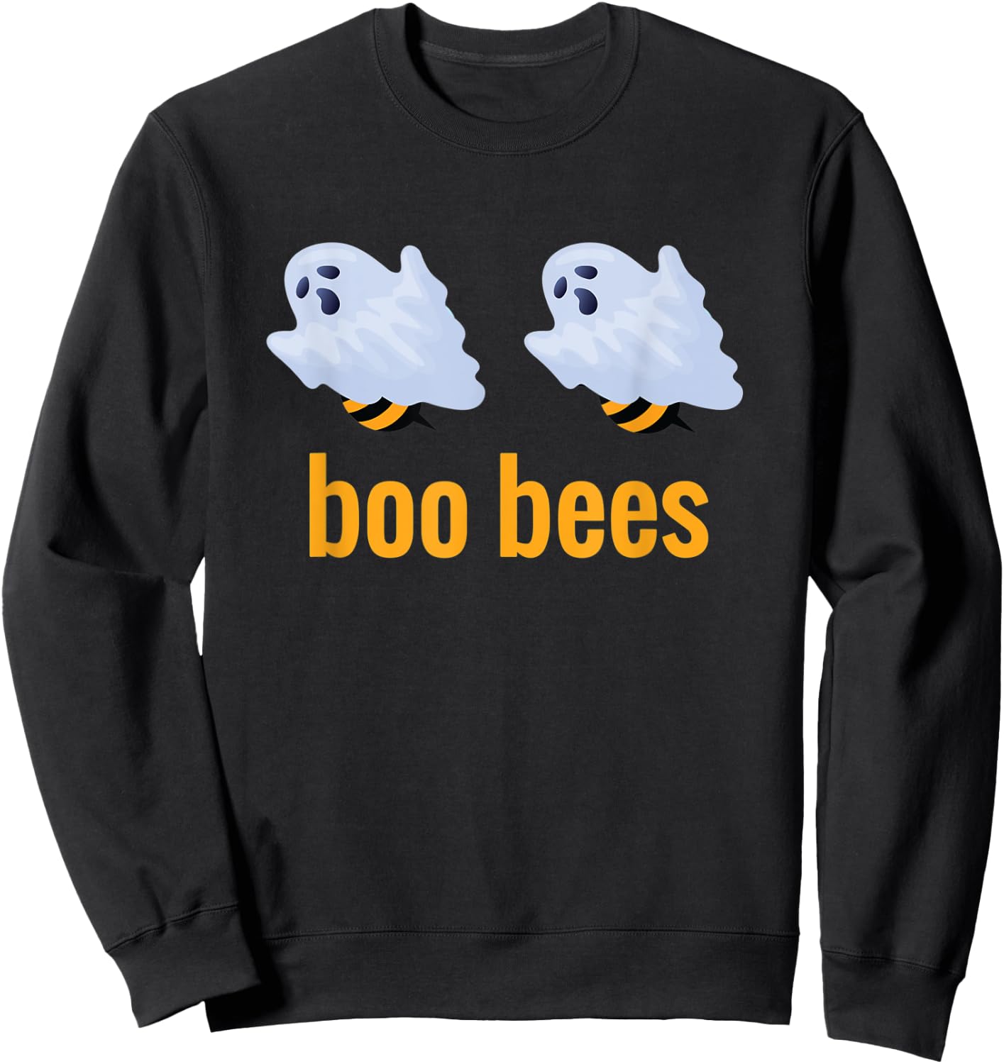 Boo Bees - Funny Halloween Couples Costume Gift Sweatshirt - Sweatshirt | Black