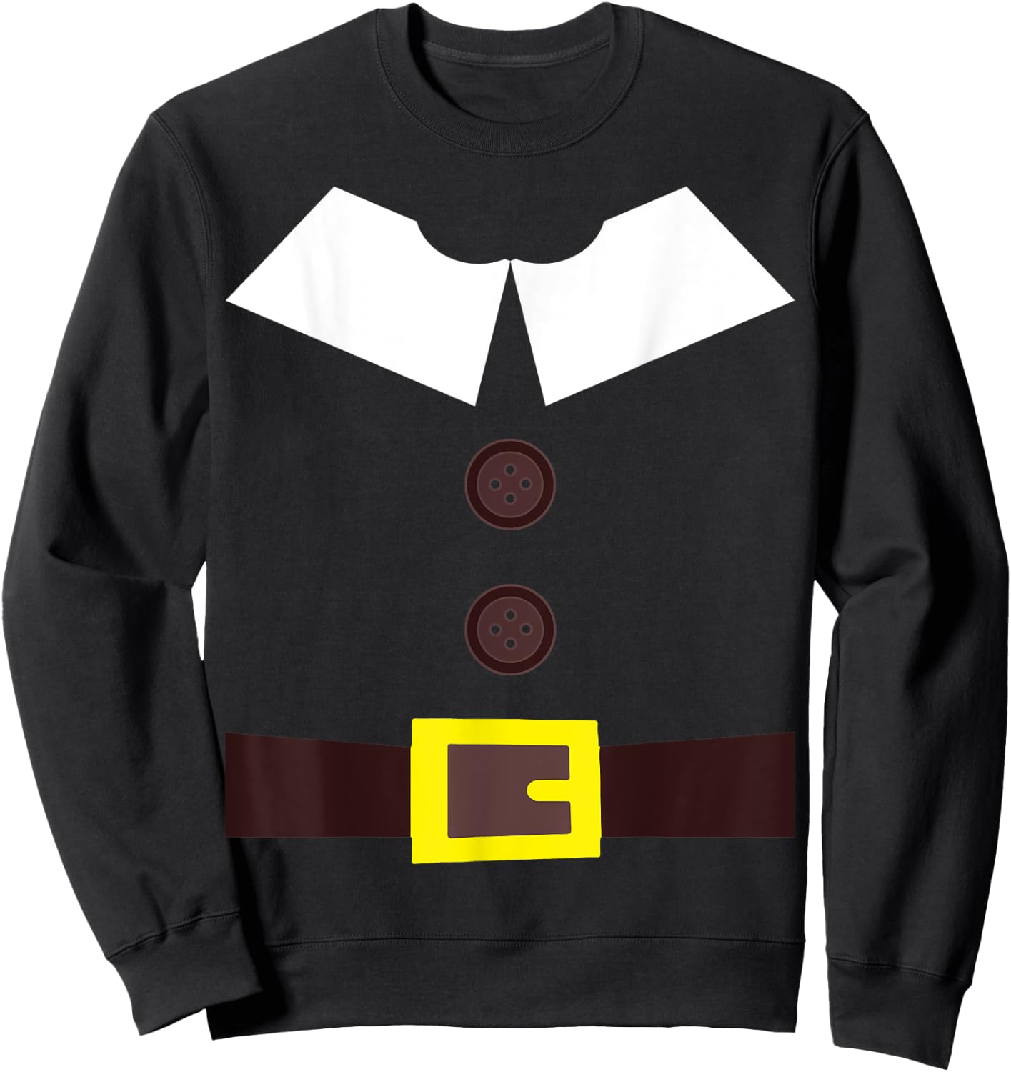 Thanksgiving Pilgrim Costume Funny Turkey Day Shirt Sweatshirt - Sweatshirt | Black