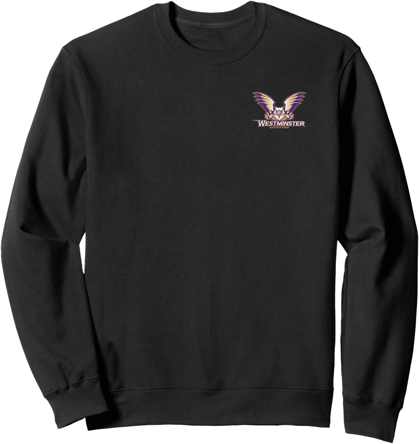 Westminster University Griffins Primary Left Chest Sweatshirt - Sweatshirt | Black