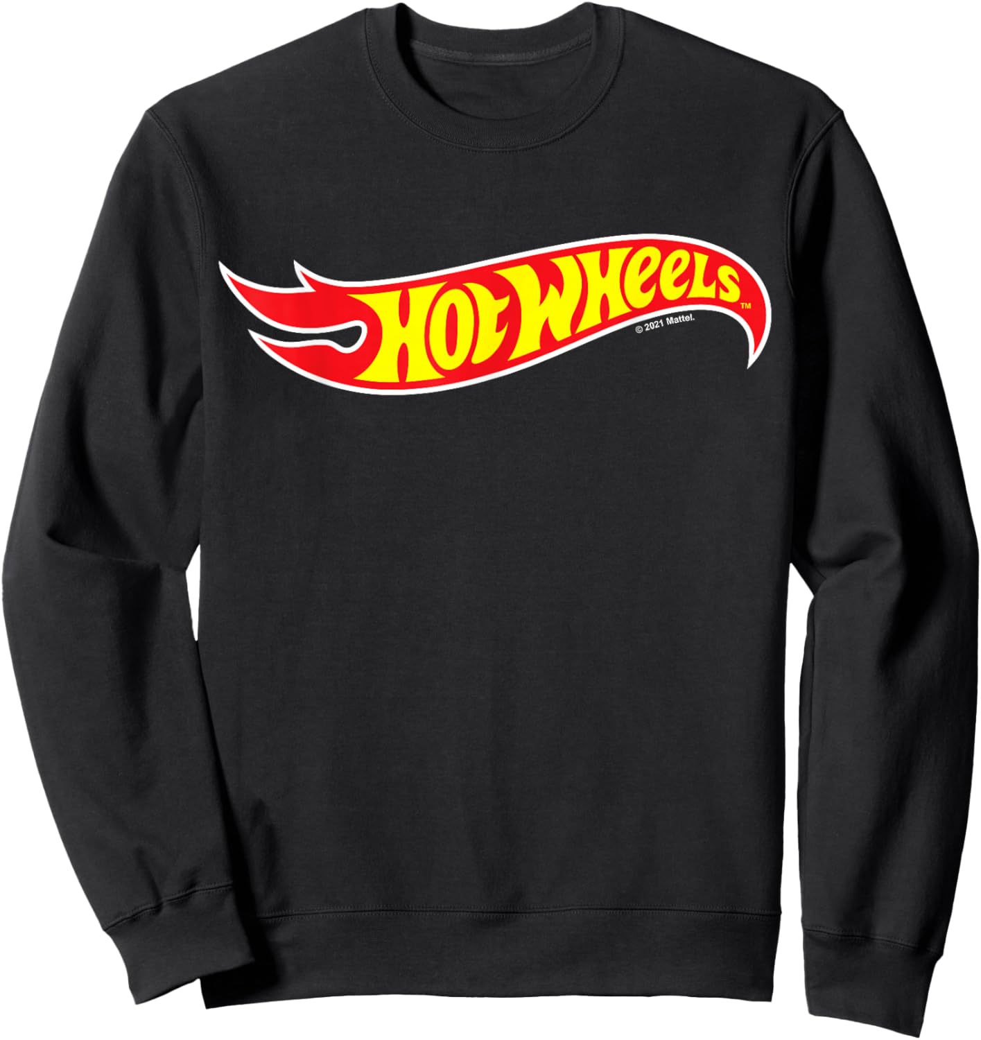 Hot Wheels - Hot Wheels Logo Sweatshirt - Sweatshirt | Black