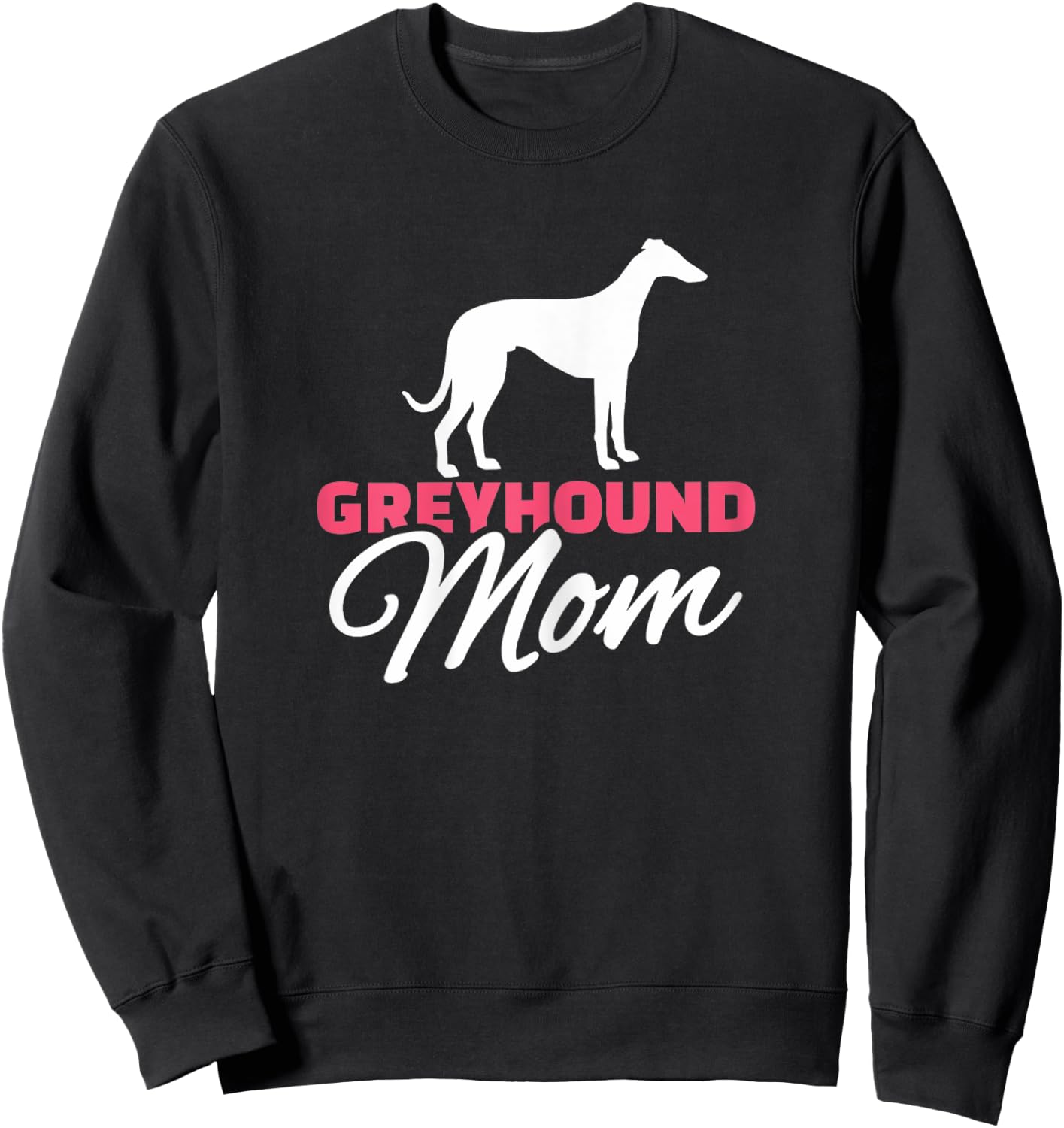 Greyhound Mama Sweatshirt - Sweatshirt | Black