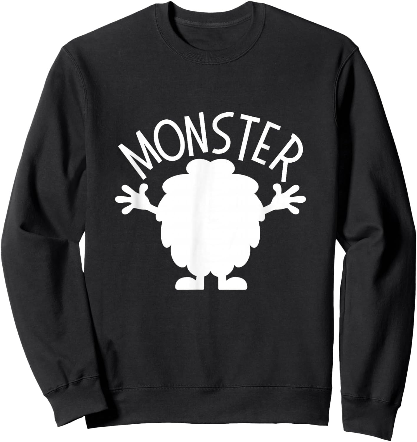 Help I've Created A Monster Kids Matching Monster Sweatshirt - Sweatshirt | Black