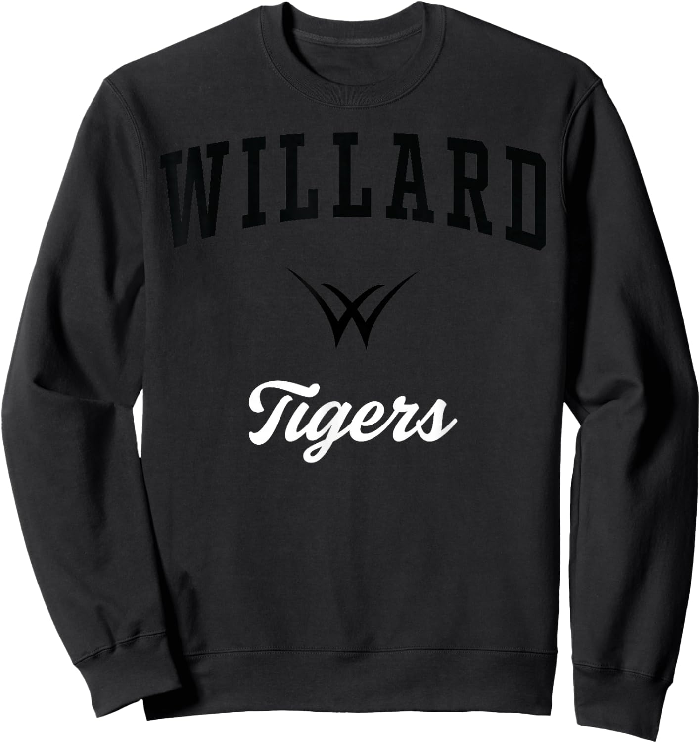 Willard High School Tigers Sweatshirt - Sweatshirt | Black