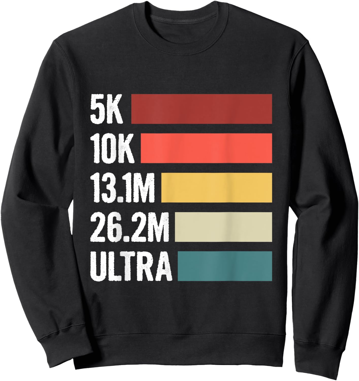 Ultramarathon Quote for a Ultra Marathon Runner Sweatshirt - Sweatshirt | Black
