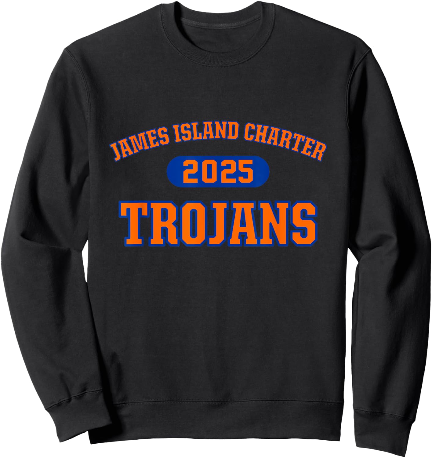 James Island Charter Trojans High School Arch 2025 Sweatshirt - Sweatshirt | Black