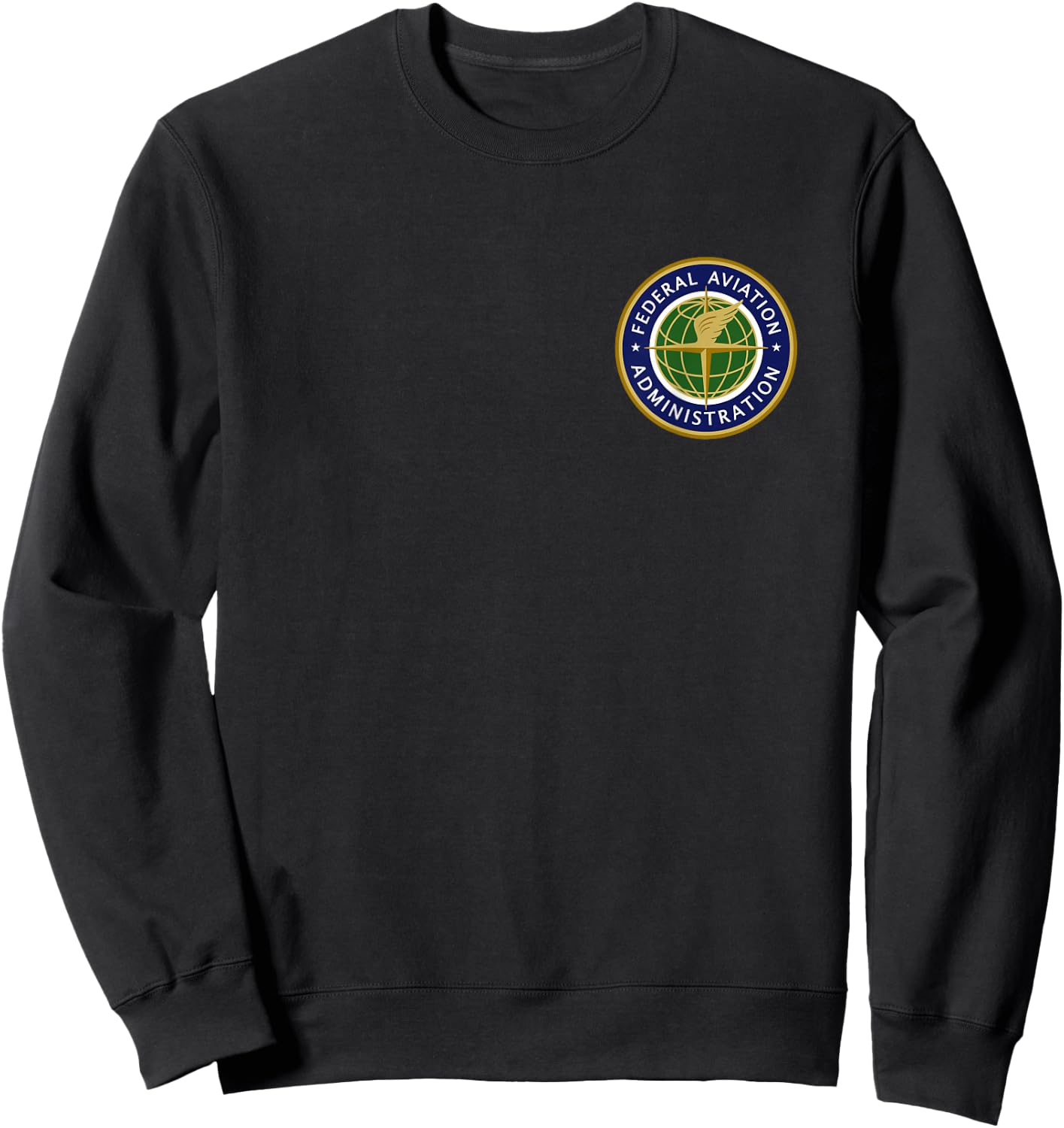 FAA Federal Aviation Administration Logo Sweatshirt - Sweatshirt | Black