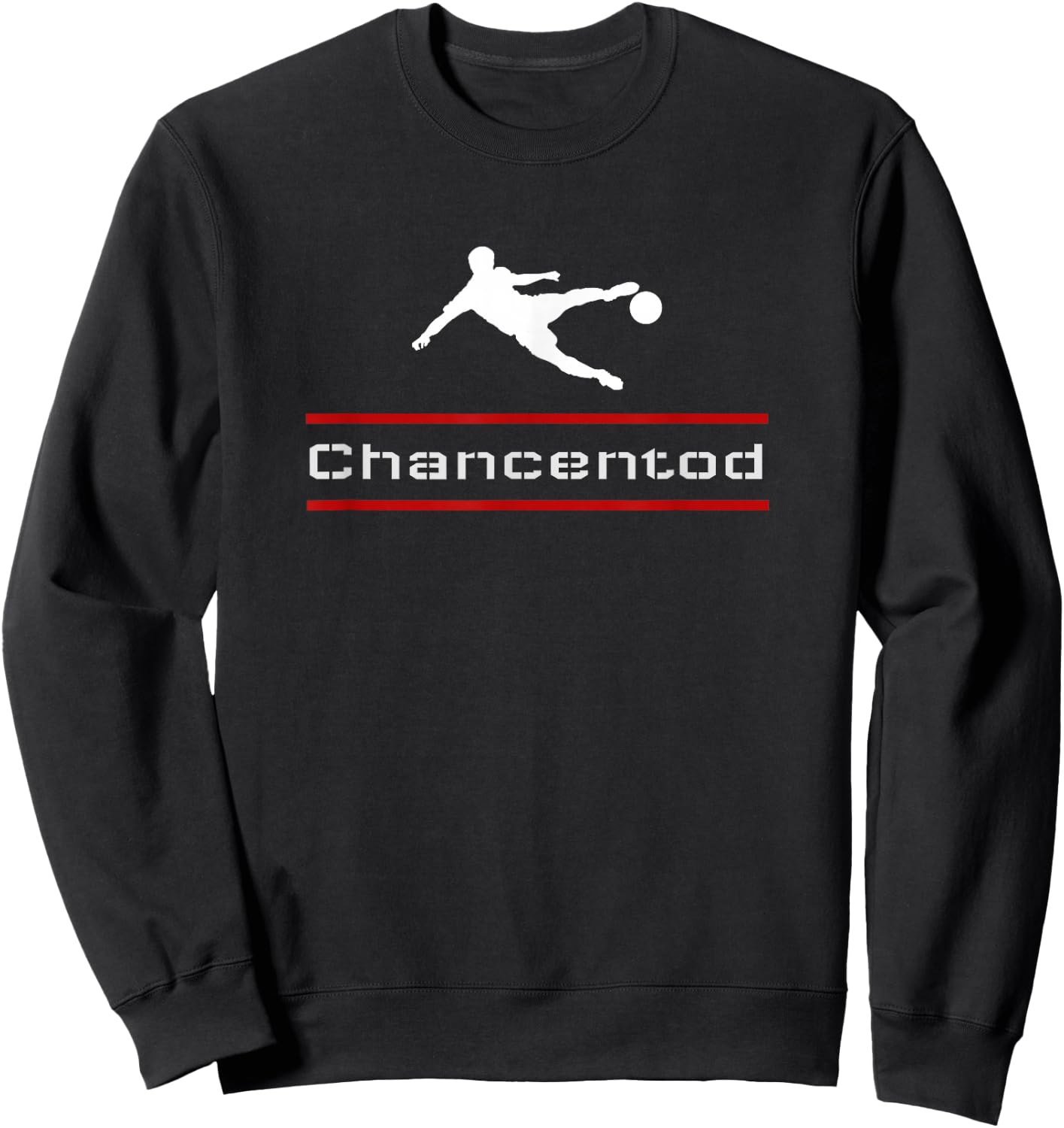 Chancentod by muschelschubser Klamotten - football edition Sweatshirt - Sweatshirt | Black