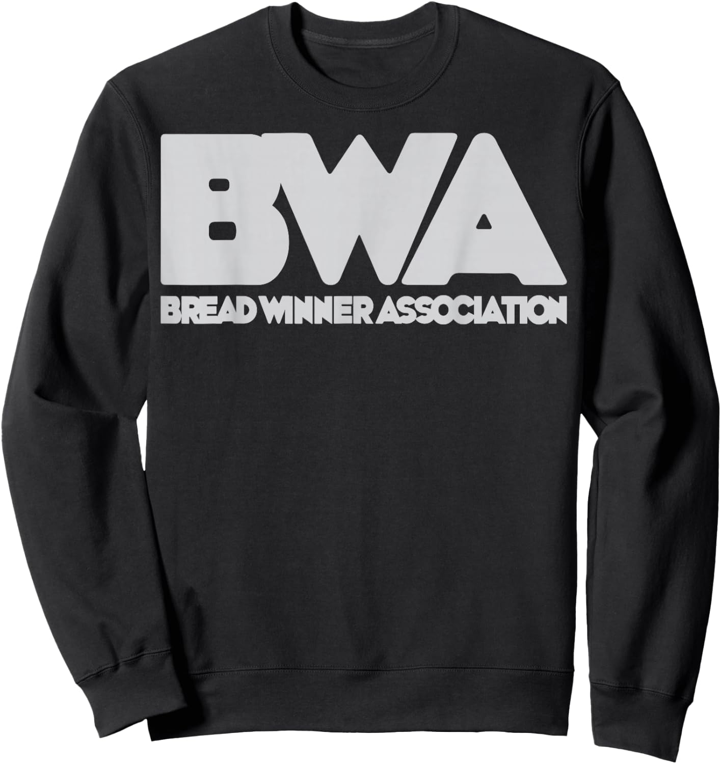 The Bunny Foot BWA Bread Winner Association Food Lover Sweatshirt - Sweatshirt | Black