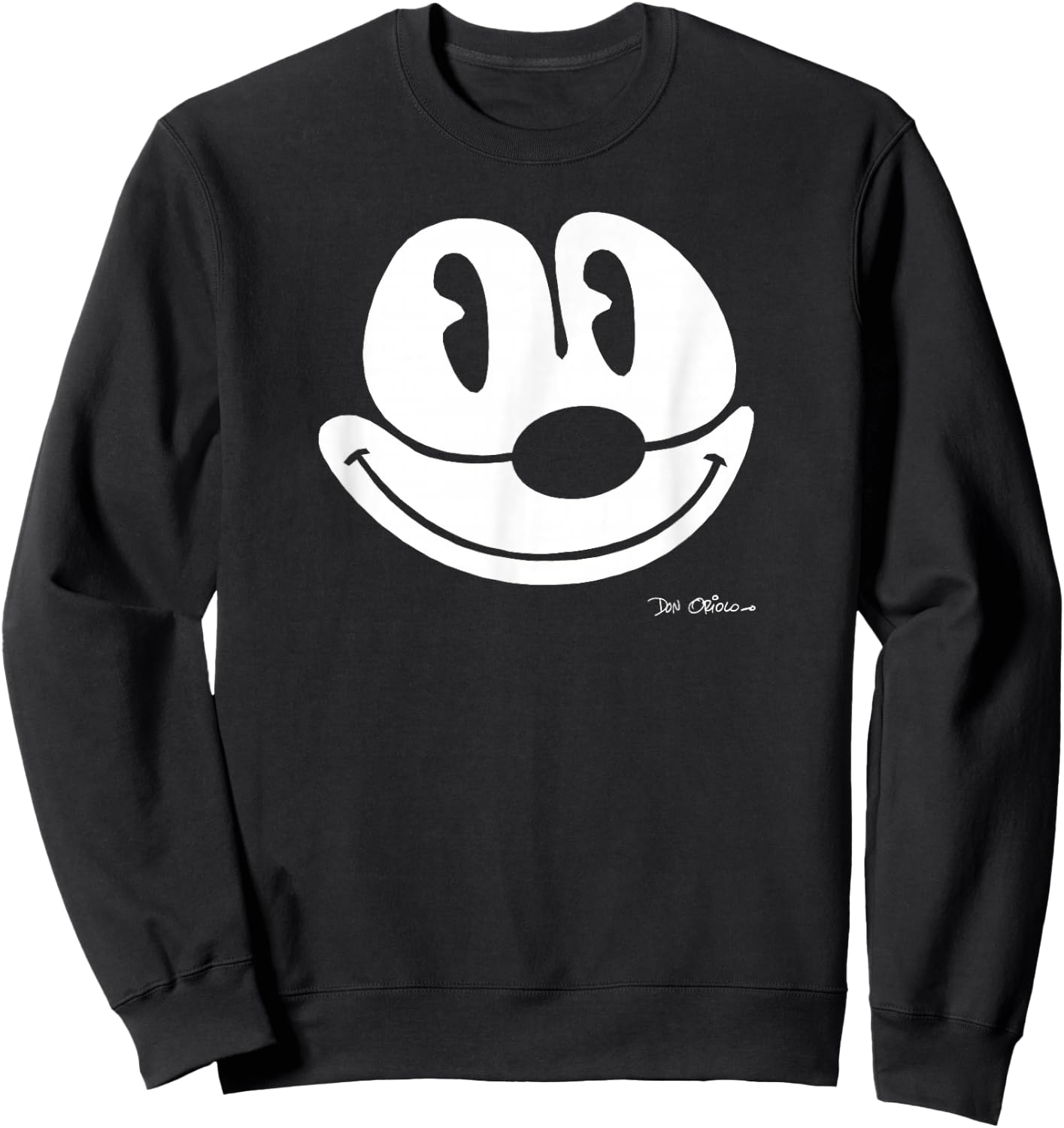 Felix the Cat Face Sweatshirt - Sweatshirt | Black