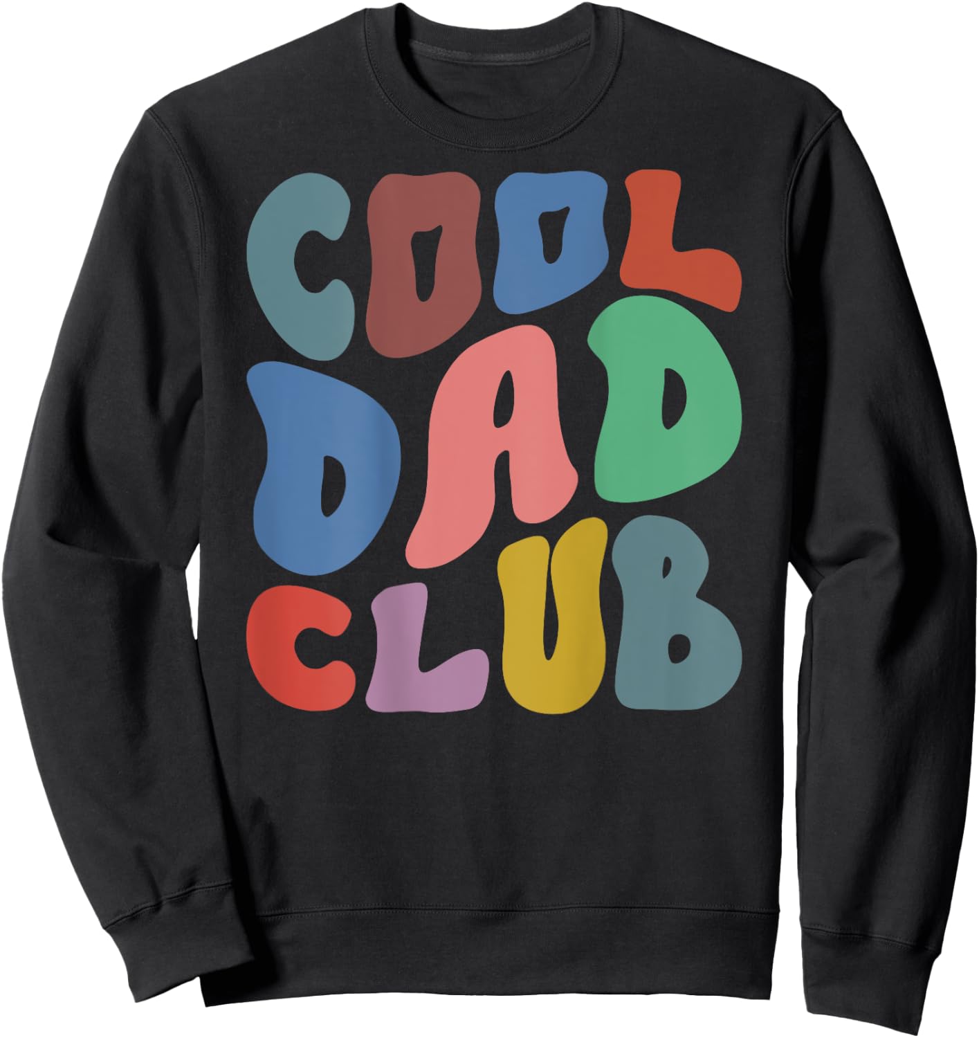 Cool Dads Club Geschenk zum Vatertag, Vatertag, Geburtstagsgeschenk Sweatshirt - Sweatshirt | Black