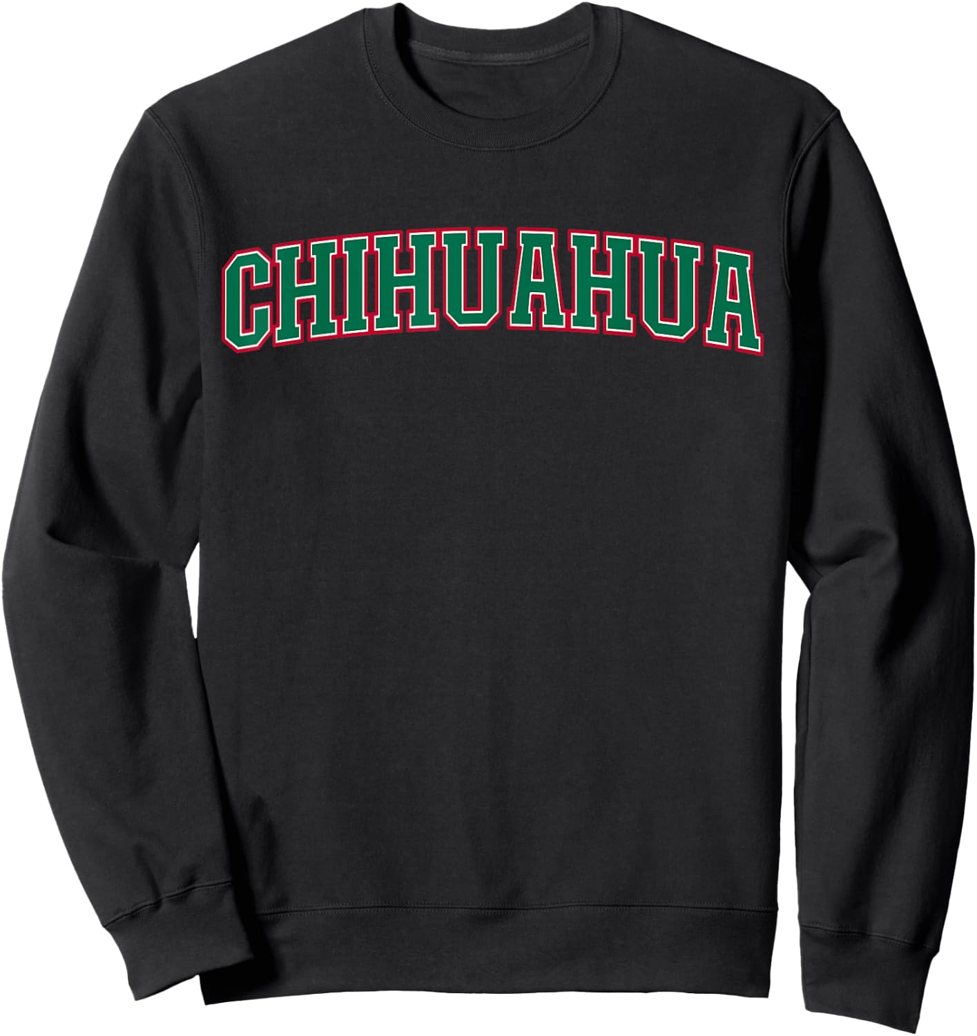Mexico Chihuahua Mexican Pride Chihuahua Sweatshirt - Sweatshirt | Black