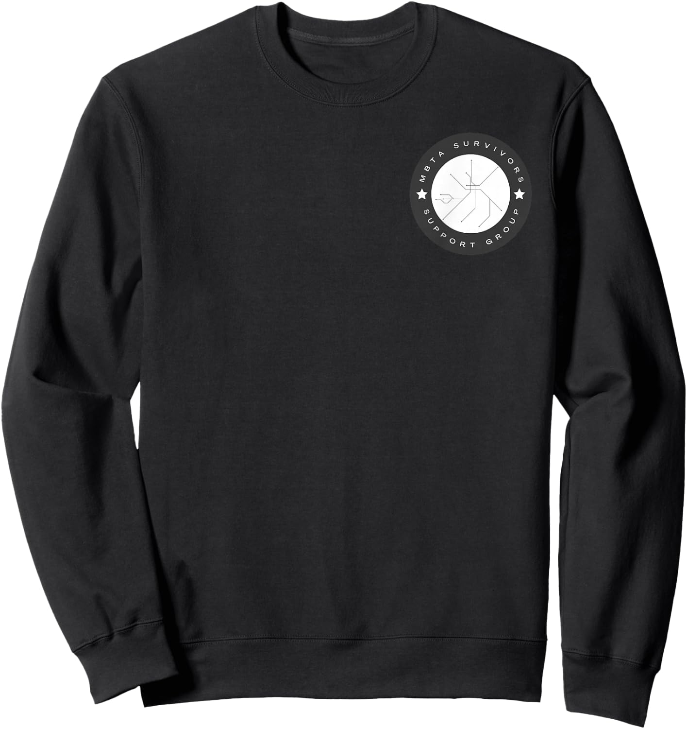 MBTA Survivors Support Group Sweatshirt - Sweatshirt | Black