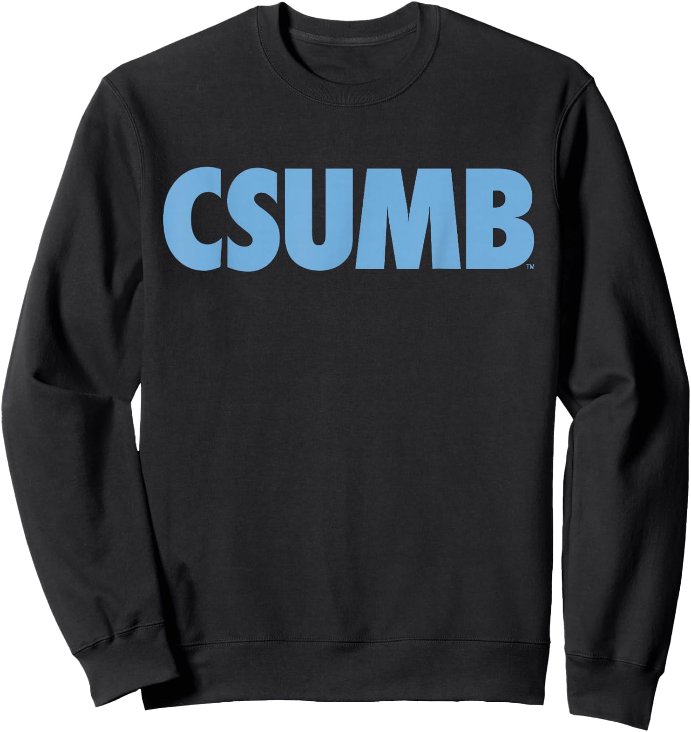 Cal State Monterey Bay Block CSUMB Logo Sweatshirt - Sweatshirt | Black