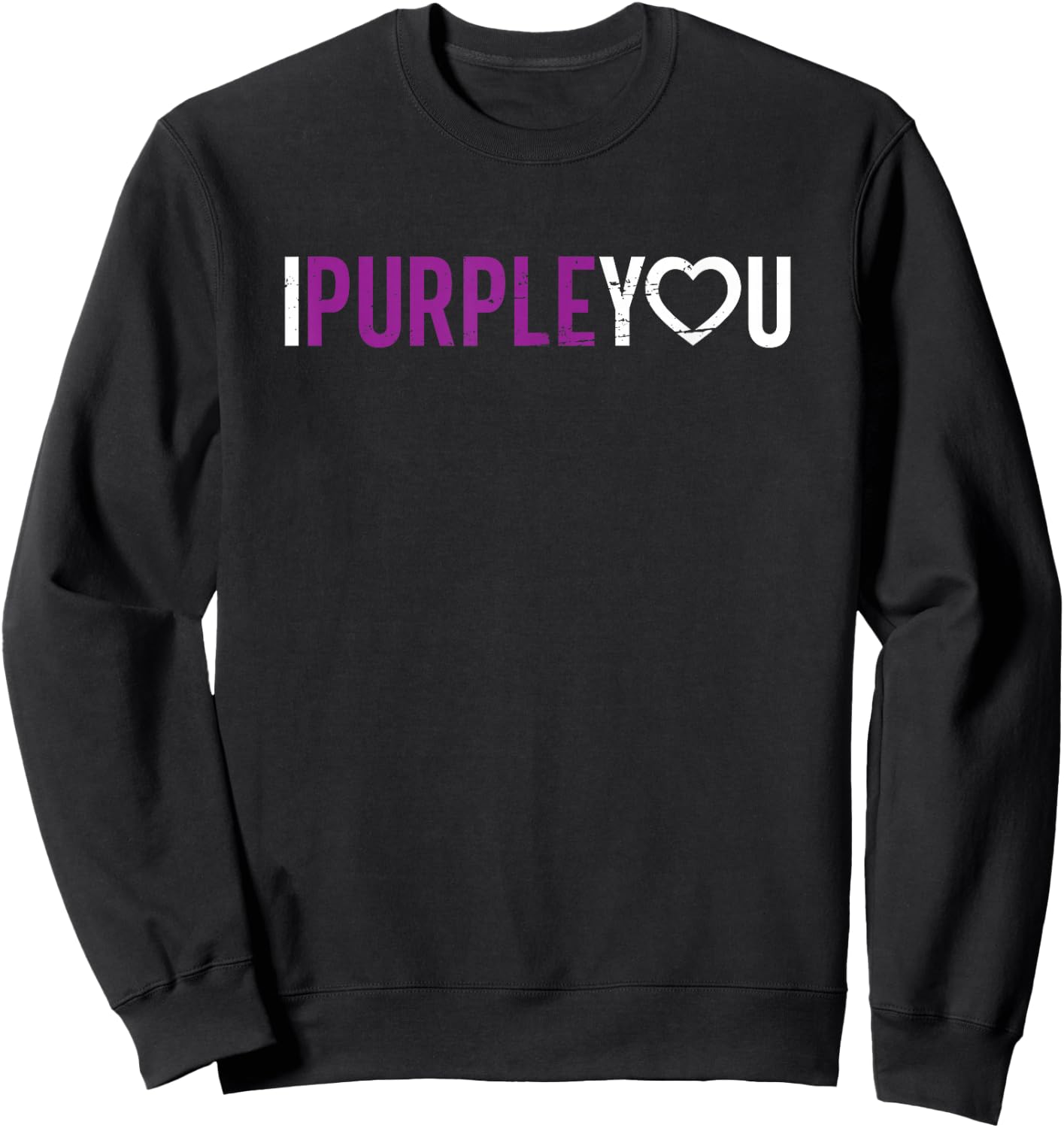 I Purple You | KPOP Sweatshirt - Sweatshirt | Black