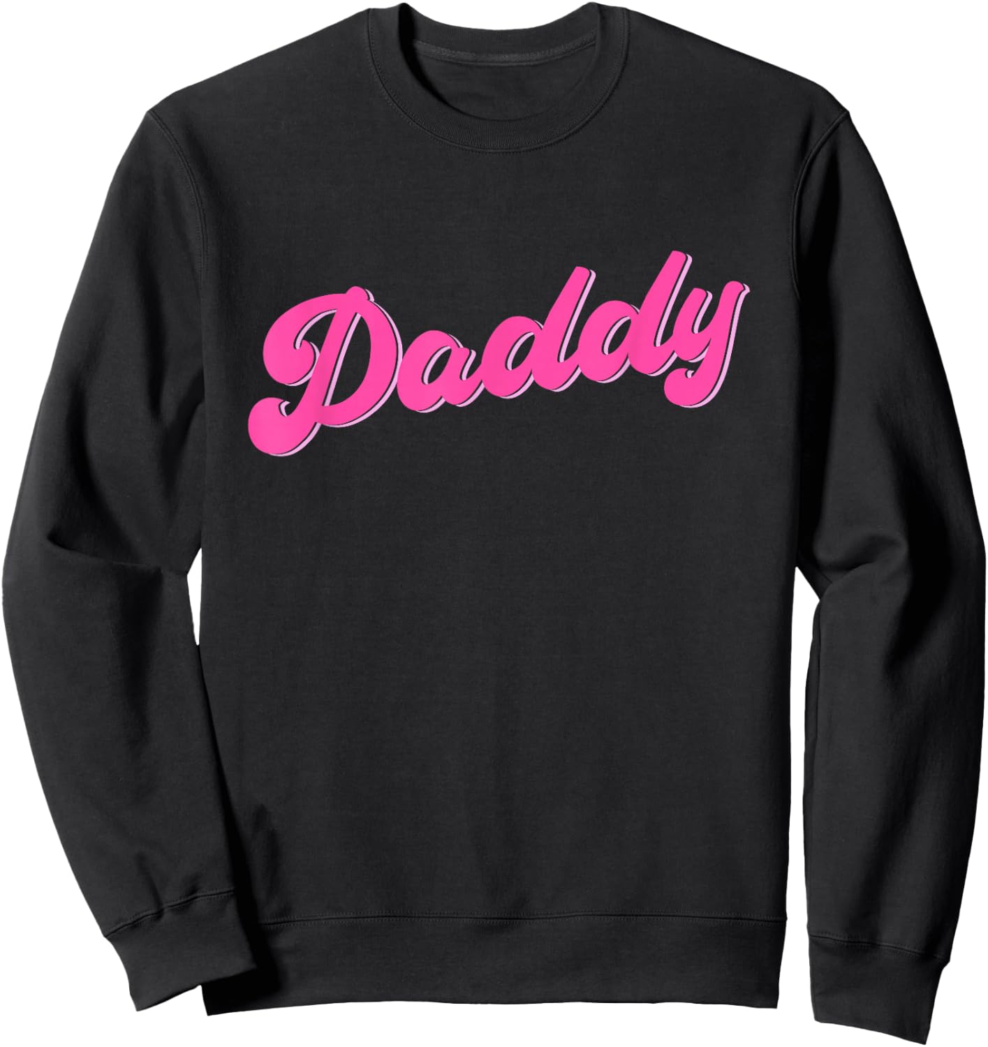 Gay Pride LGBT Pink Bear Gay Daddy Sweatshirt - Sweatshirt | Black