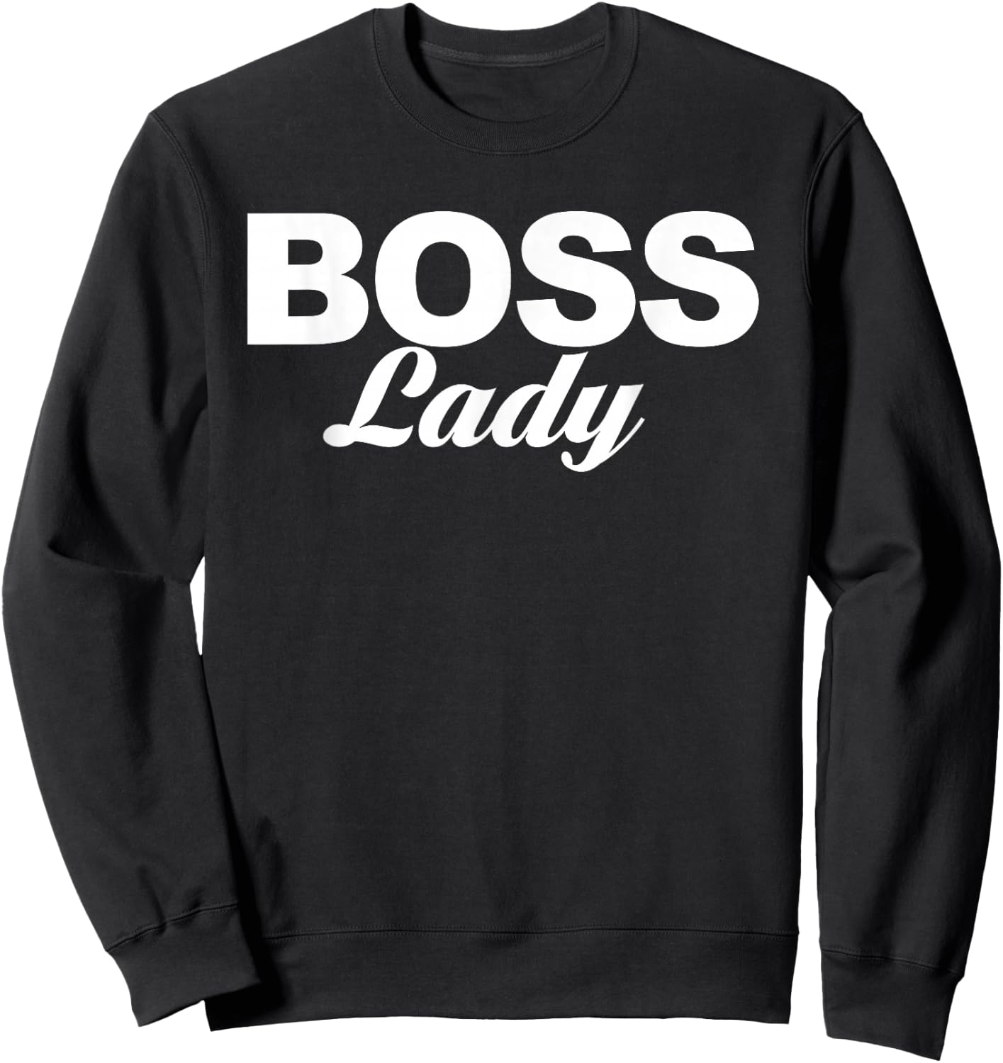 Boss Lady Sweatshirt - Sweatshirt | Black