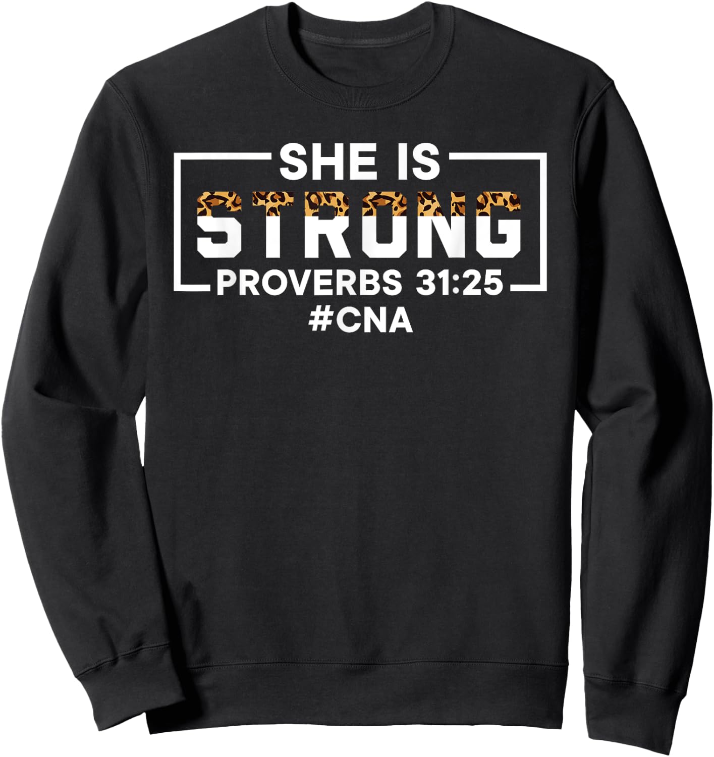 Certified Nursing Assistant Medical Worker CNA Sweatshirt - Sweatshirt | Black