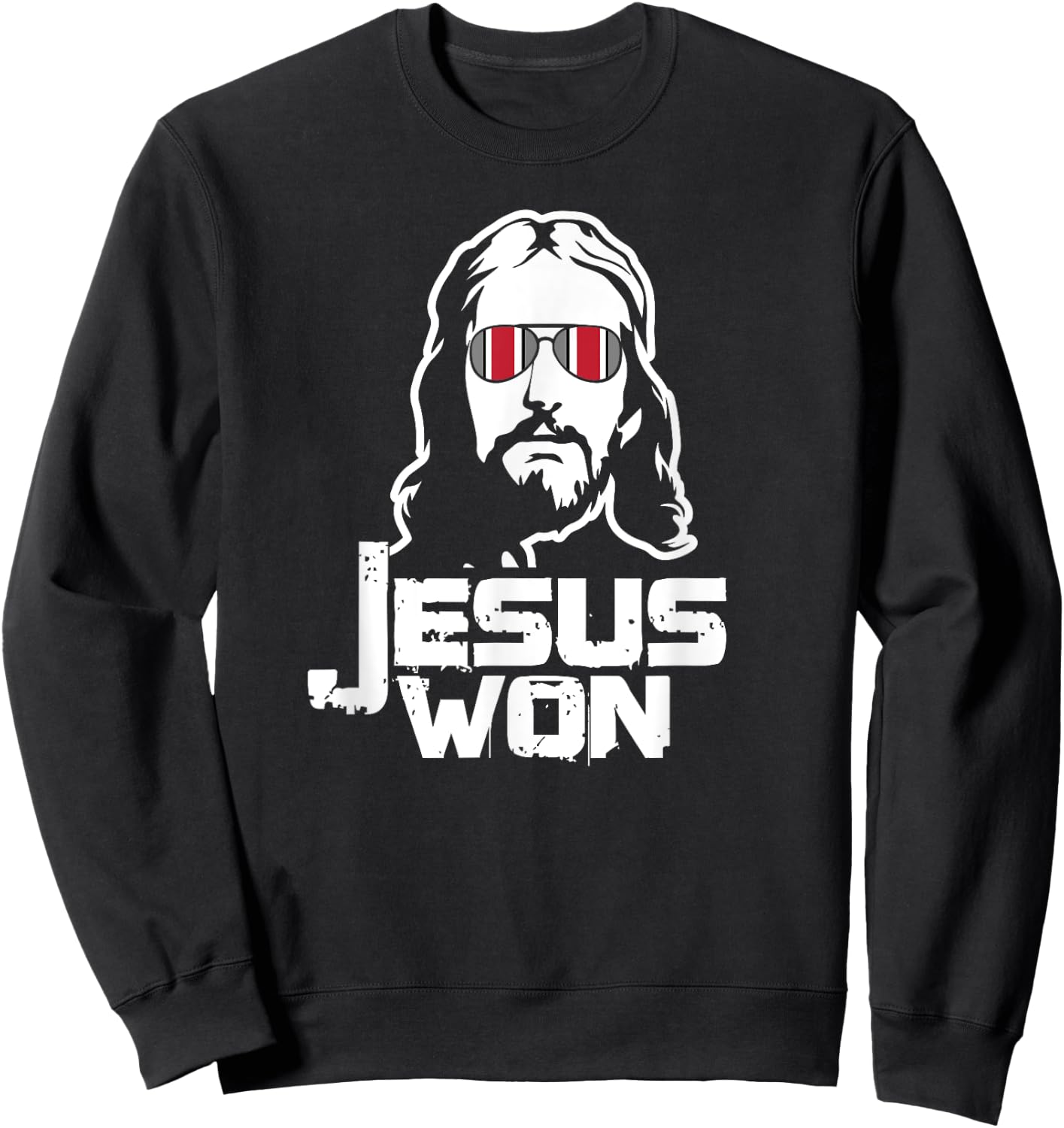 Jesus won State of Ohio Sweatshirt - Sweatshirt | Black