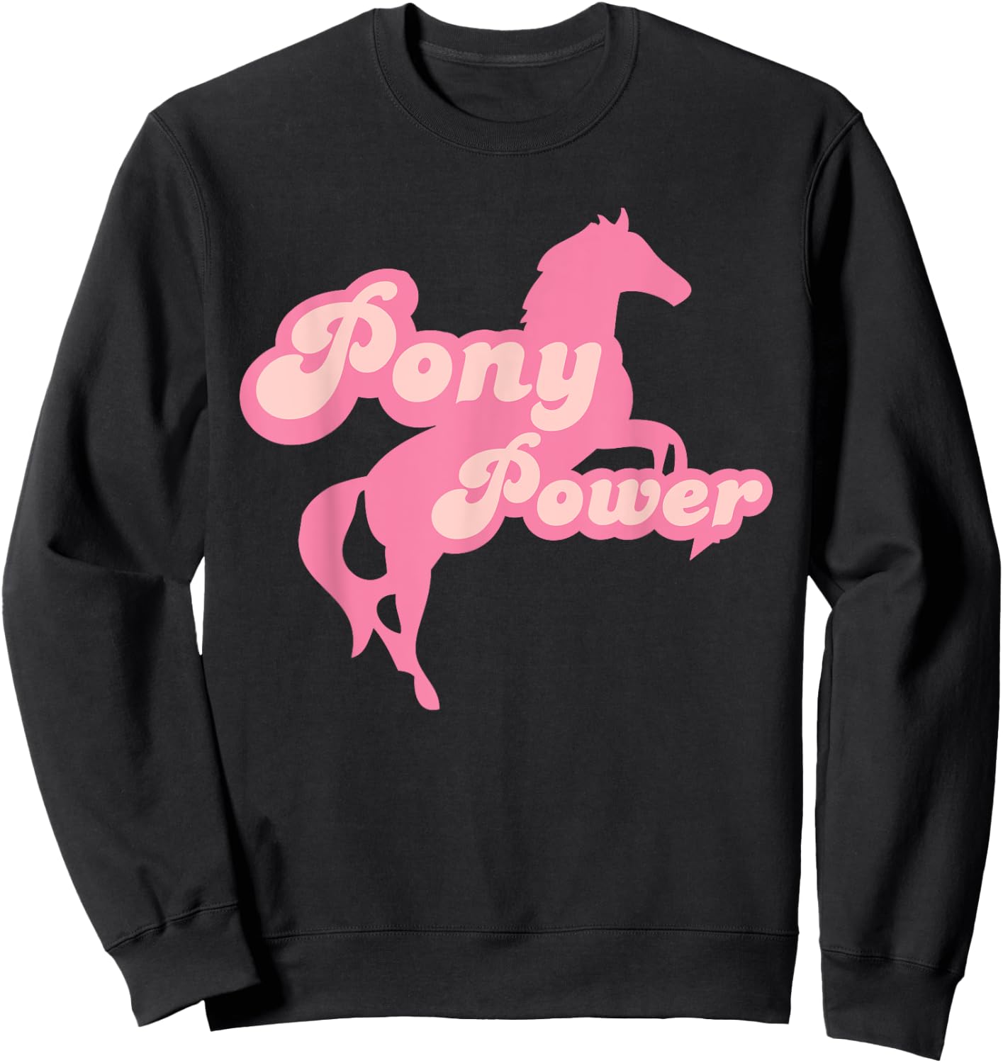 Pony Power Sweatshirt - Sweatshirt | Black