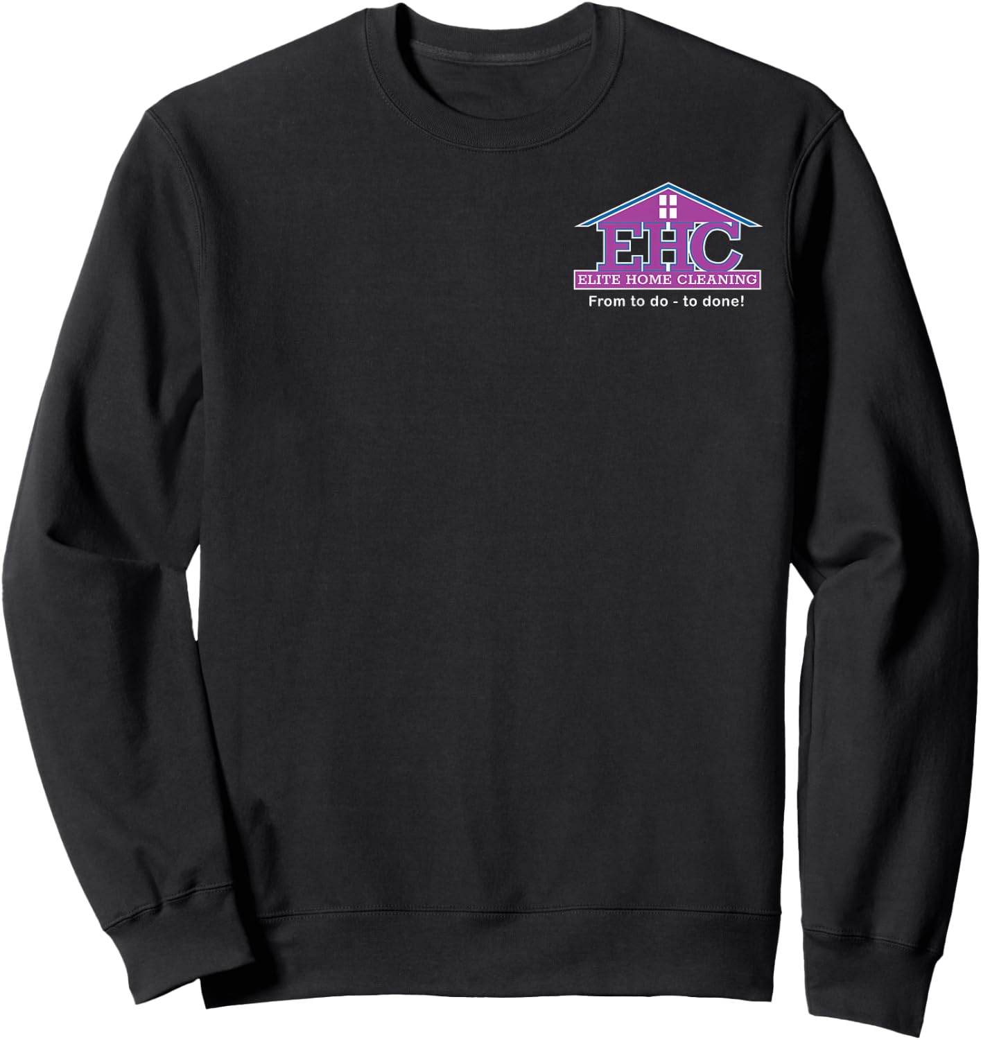 Elite Home Cleaning Inc Sweatshirt - Sweatshirt | Black