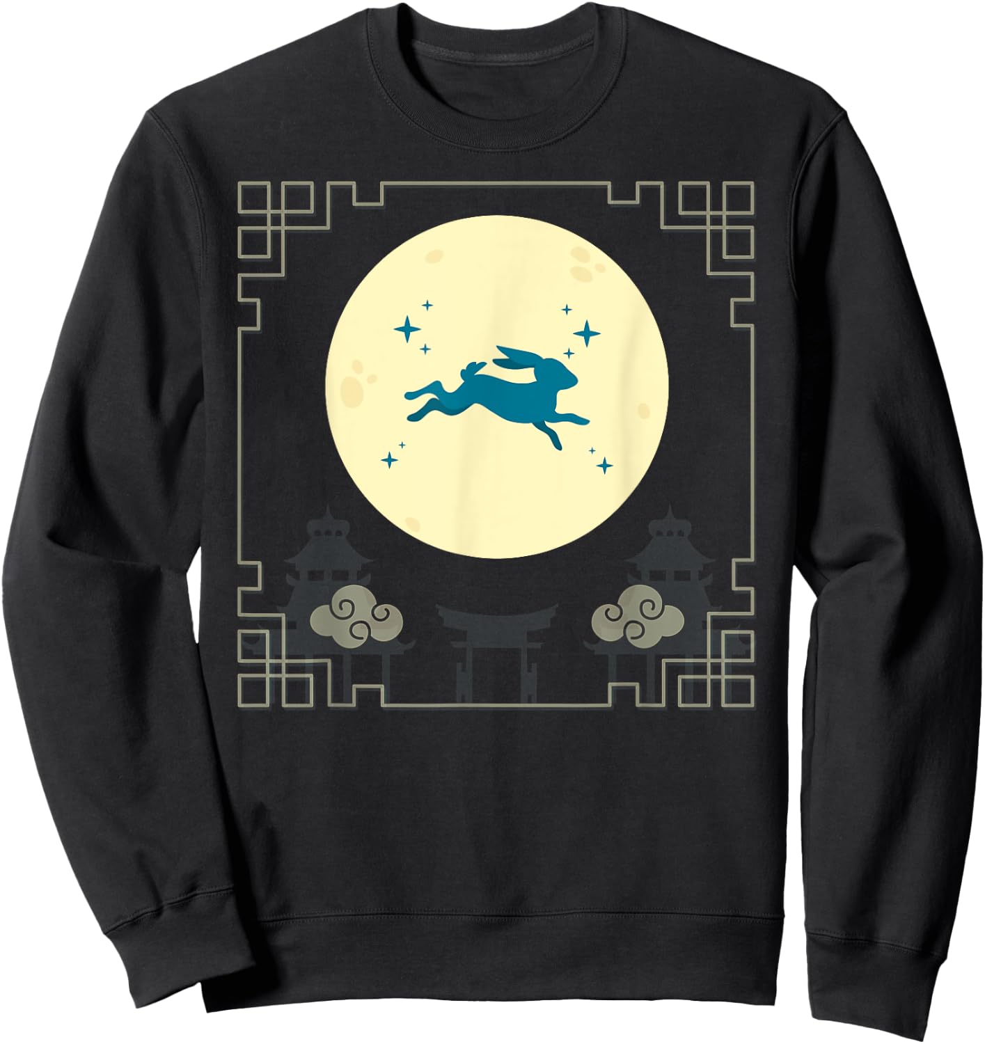 Mid Autumn Festival - Mooncake Festival Sweatshirt - Sweatshirt | Black