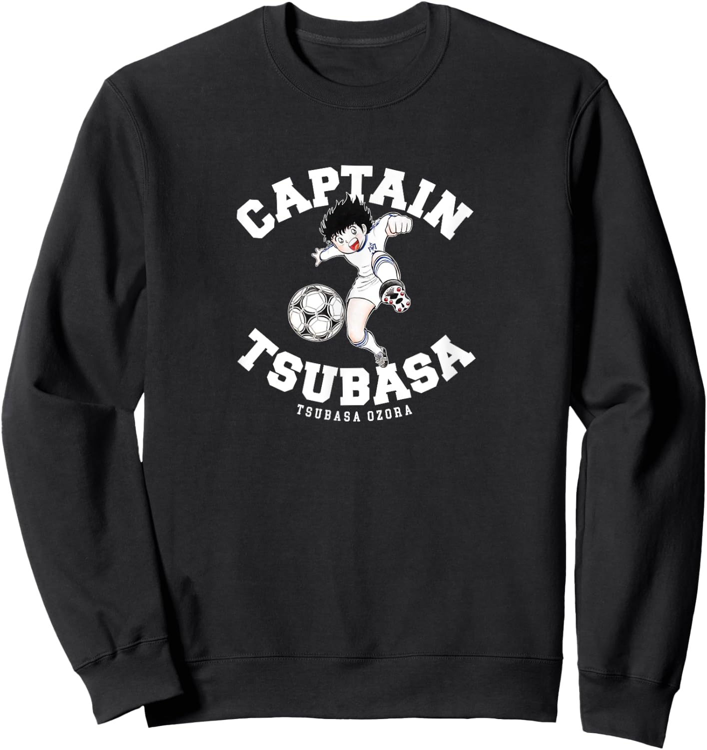 Captain TSUBASA (Tsubasa Grundschüler) Sweatshirt - Sweatshirt | Black