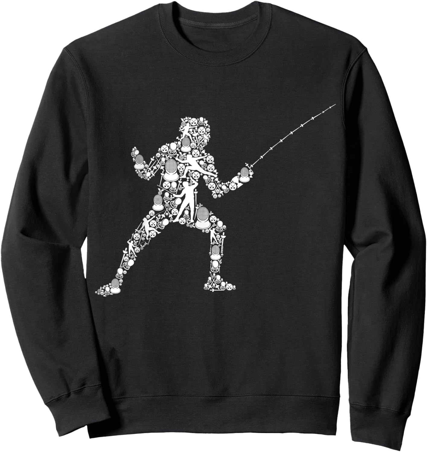 Fencing Fencing , Black, S Sweatshirt - Sweatshirt | Black