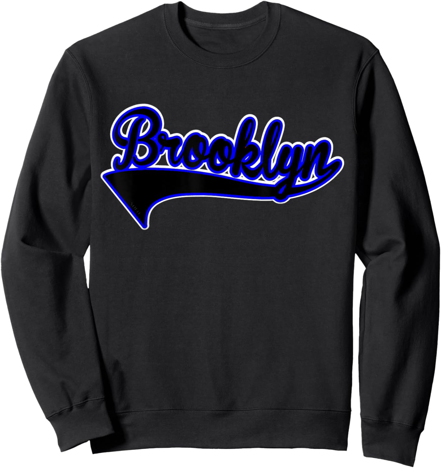 NOFO Clothing Co adult BROOKLYN T Shirt, White, Small US Sweatshirt - Sweatshirt | Black