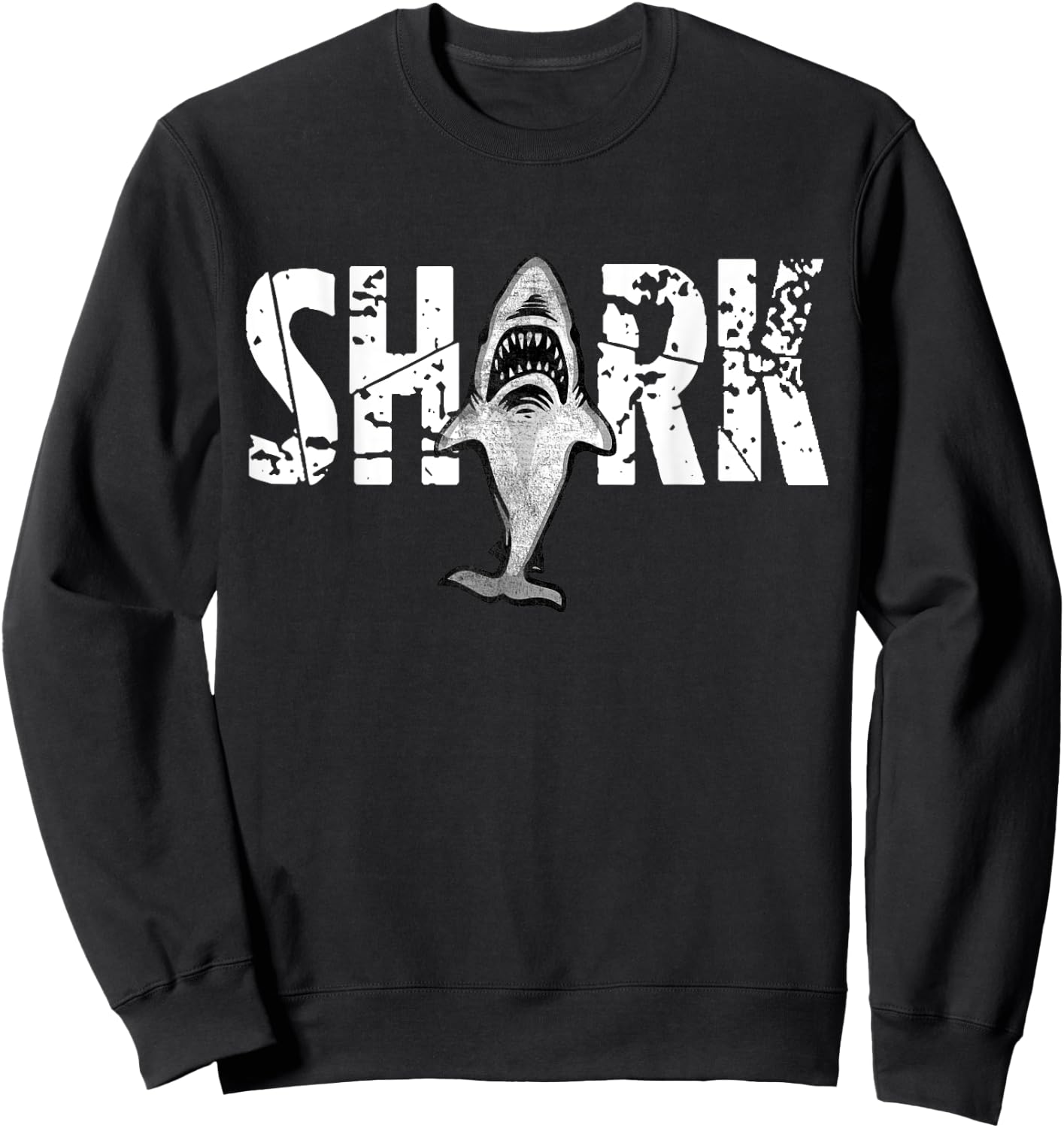 Great White Shark - Shark Lovers Shirt and Gift Sweatshirt - Sweatshirt | Black