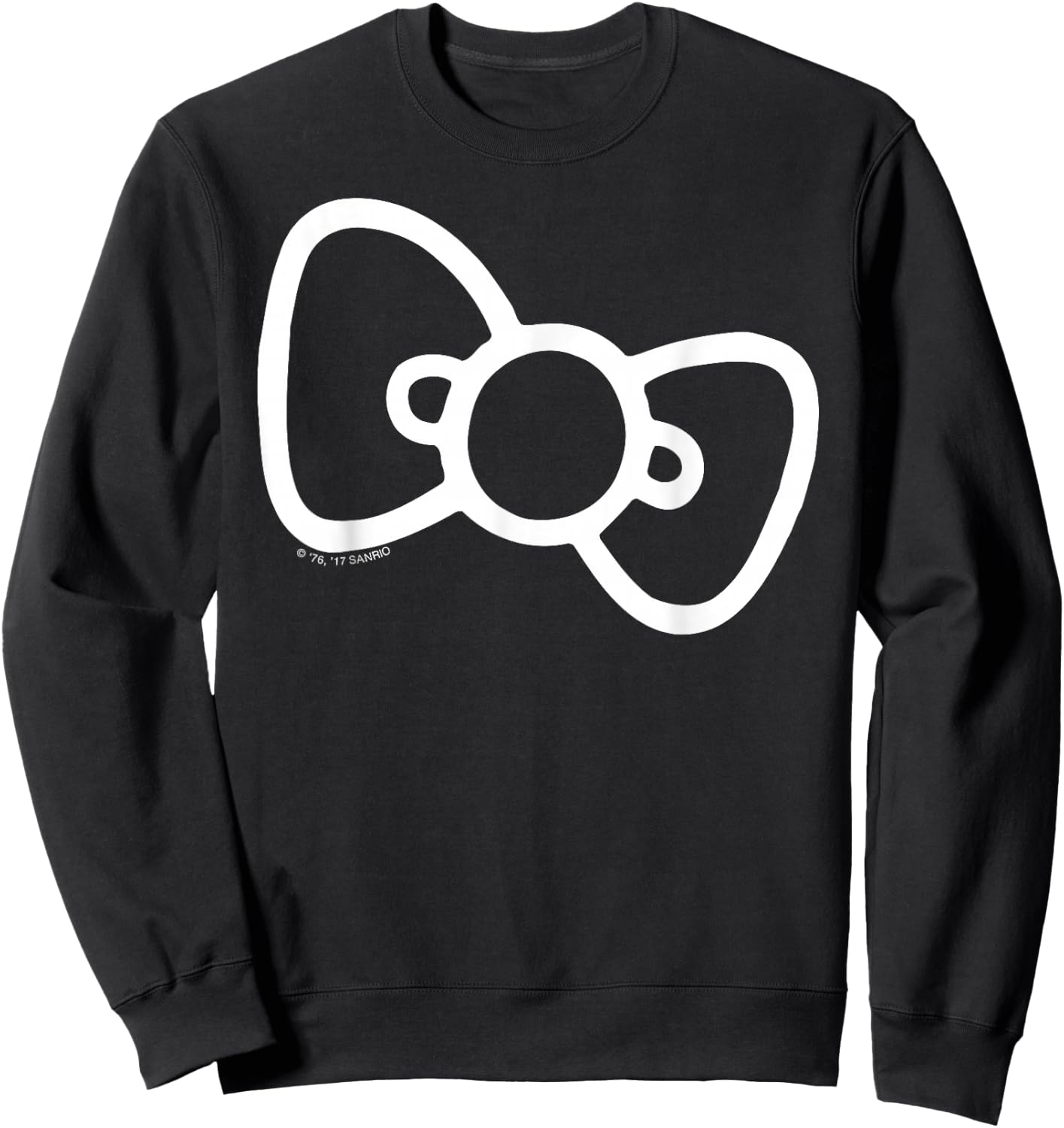 Hello Kitty Retro Bow Shirt Sweatshirt - Sweatshirt | Black