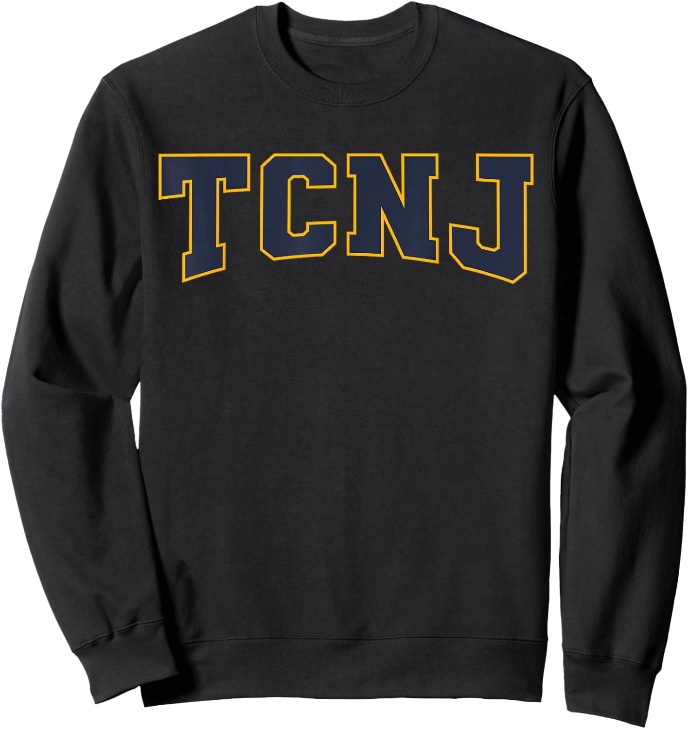 TCNJ The College Of New Jersey Apparel Sports Fan Sweatshirt - Sweatshirt | Black