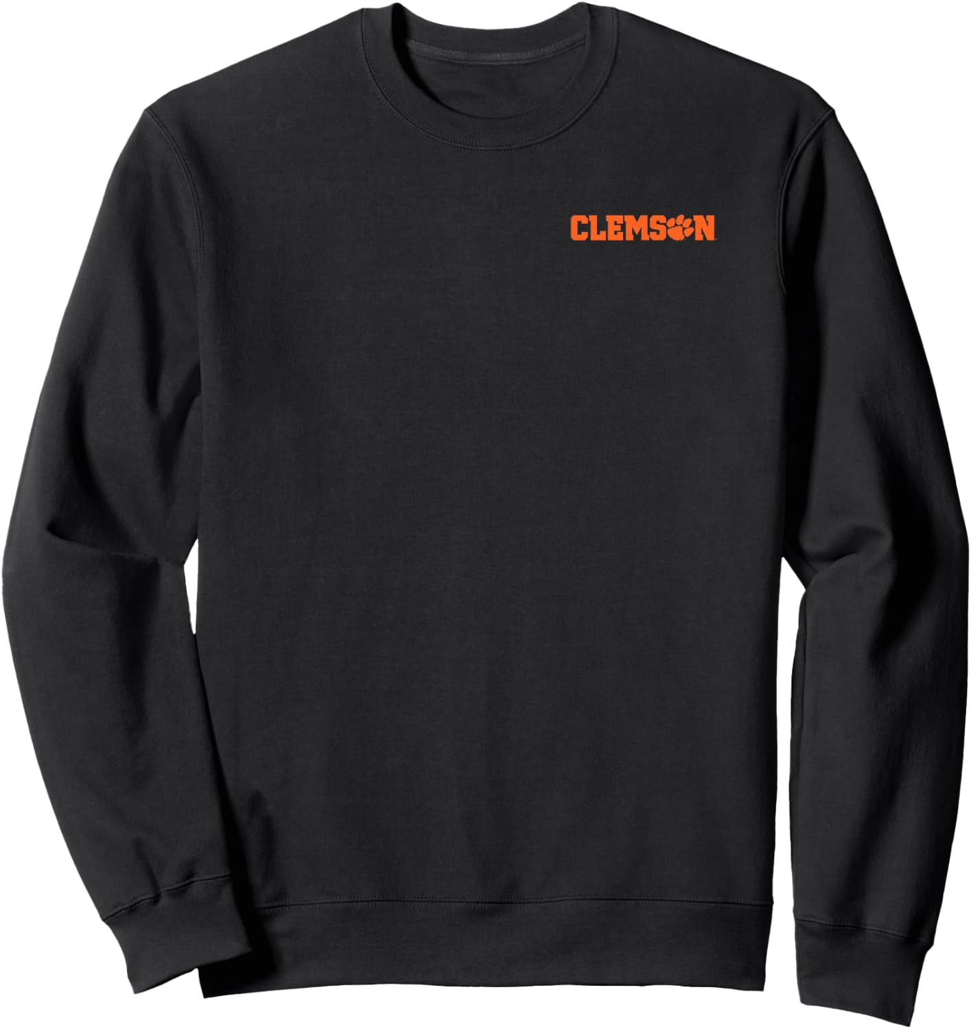 Clemson Tigers Front/Back Classic Officially Licensed Sweatshirt - Sweatshirt | Black
