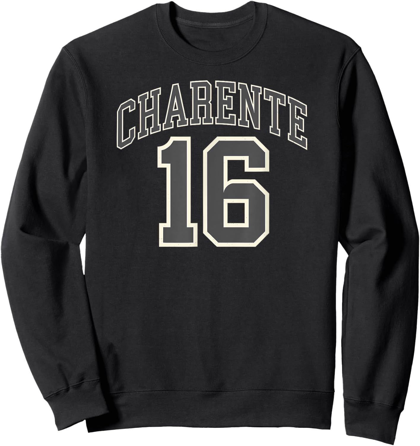 Charente 16 , Black, S Sweatshirt - Sweatshirt | Black