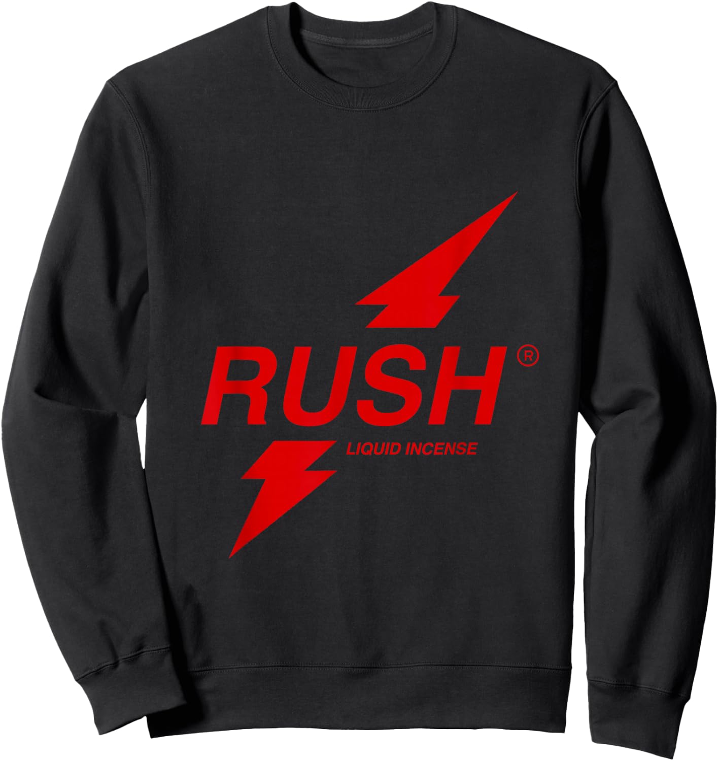 Rush Poppers Liquid Incense The Original Gay Bottom Fetish Sweatshirt - Sweatshirt | Black