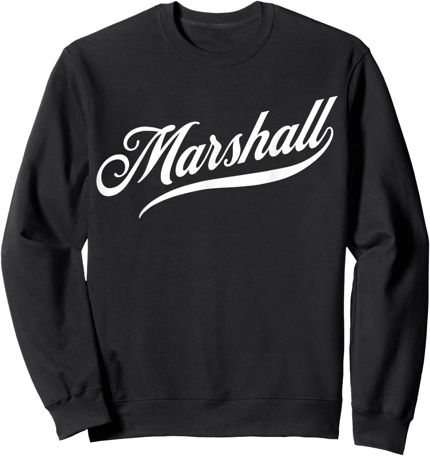 Boys Funny Gift Humour Name For Marshall , Black, S Sweatshirt - Sweatshirt | Black