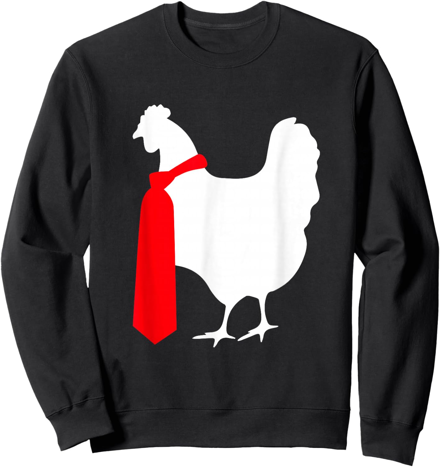 Japanese Hentai Hentai Ecchi Anime - Funny Hen Wearing A Tie Gag Sweatshirt - Sweatshirt | Black